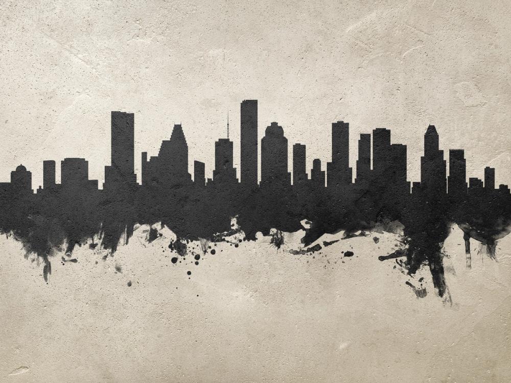 Houston Skyline Concrete