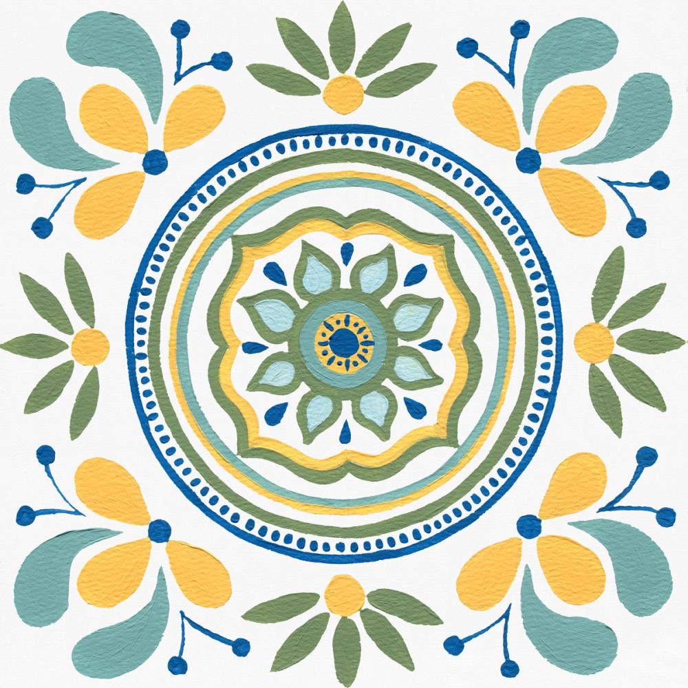 Tex Mex Mandala Tile IV