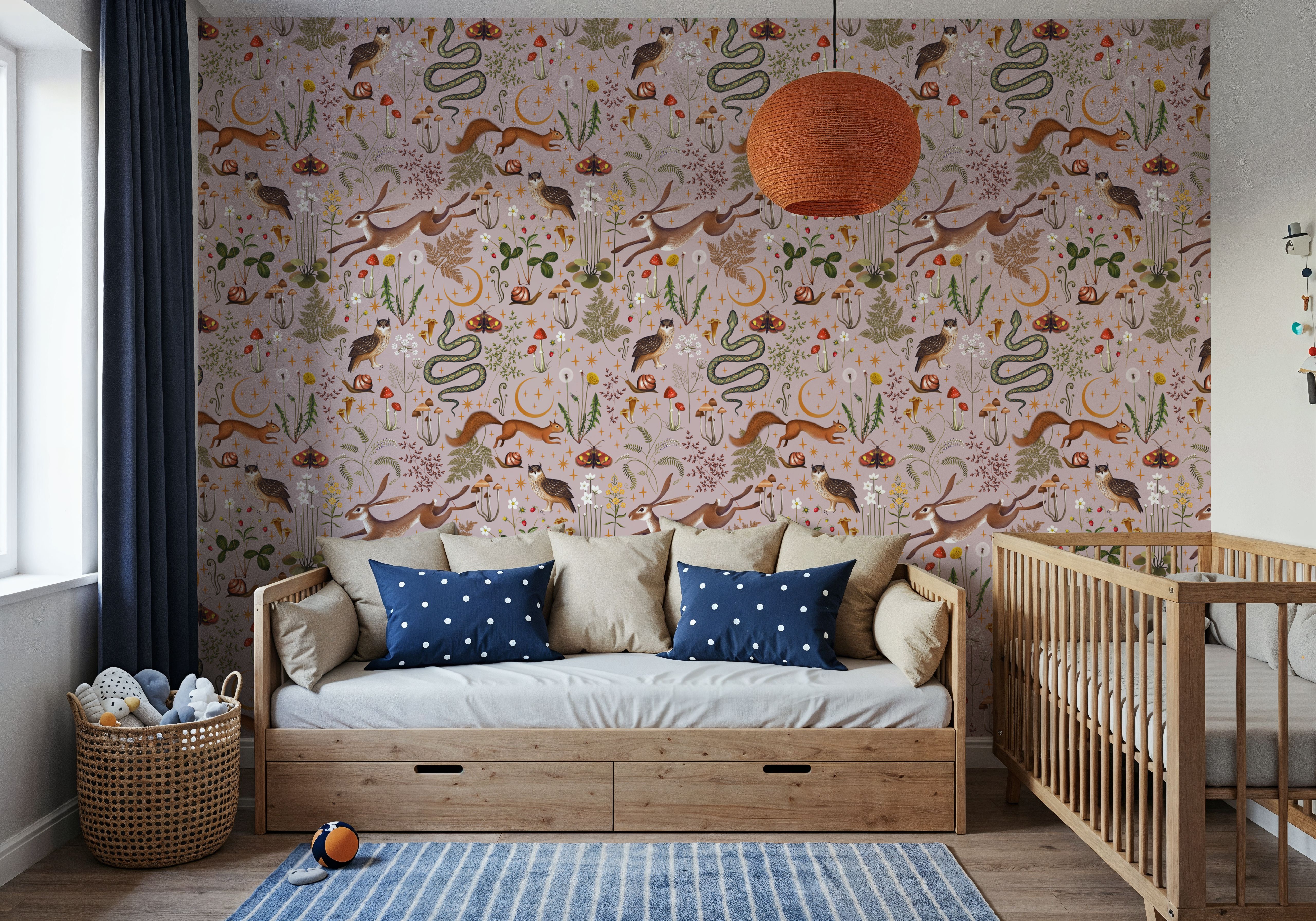 Fantasy Forest - Dusty Pink