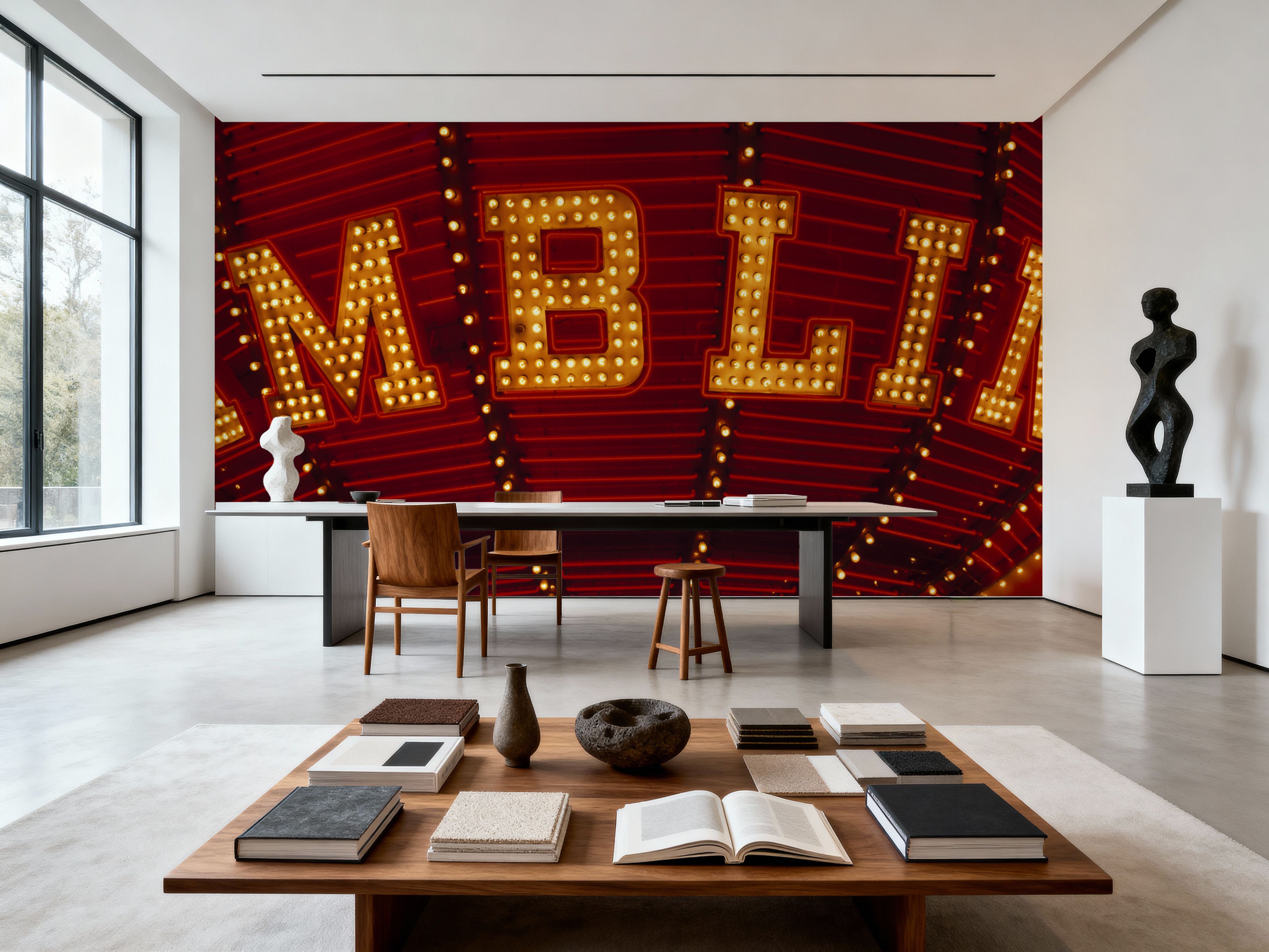 Neon Casino Lights, Wallpaper