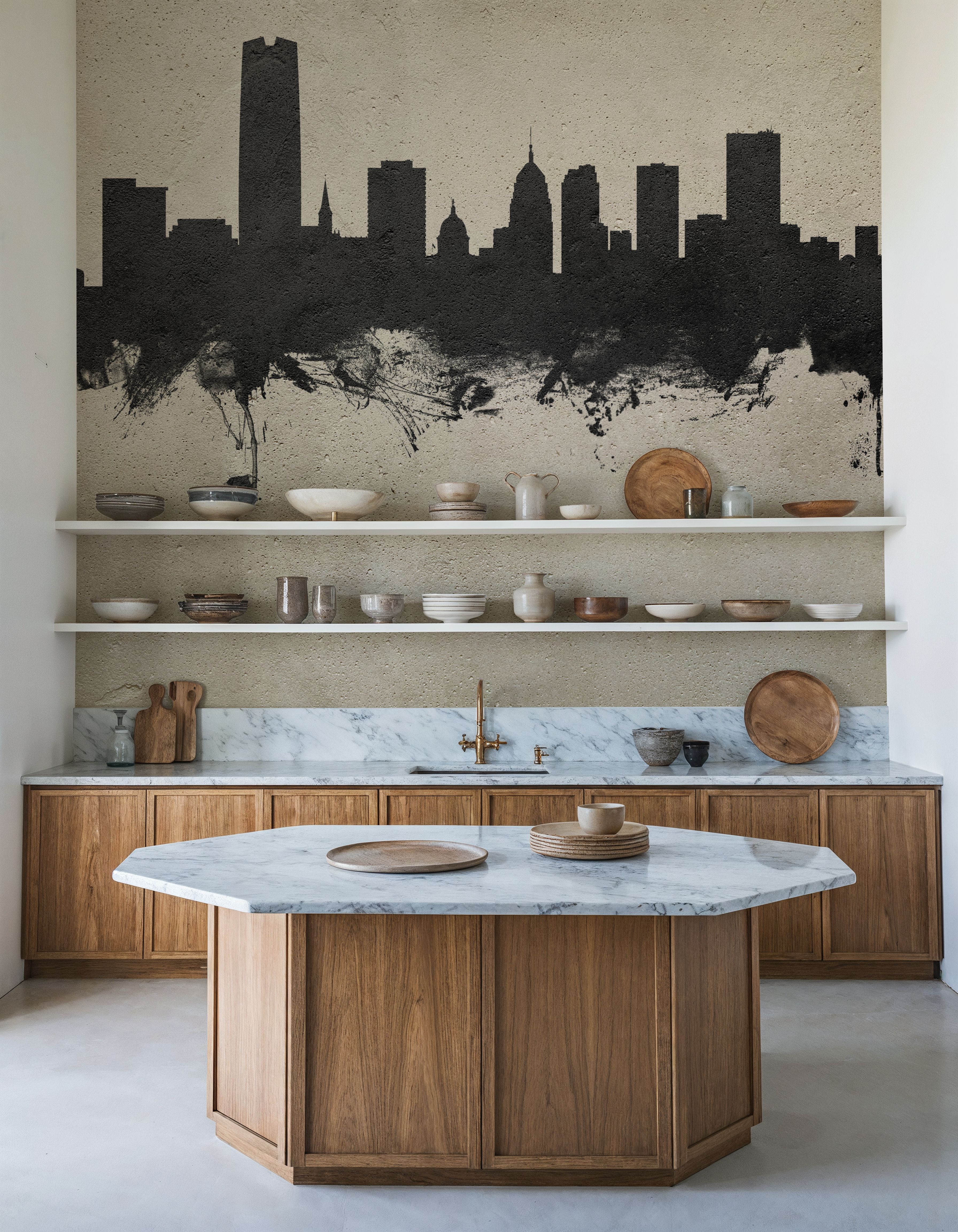 Oklahoma City Skyline Concrete