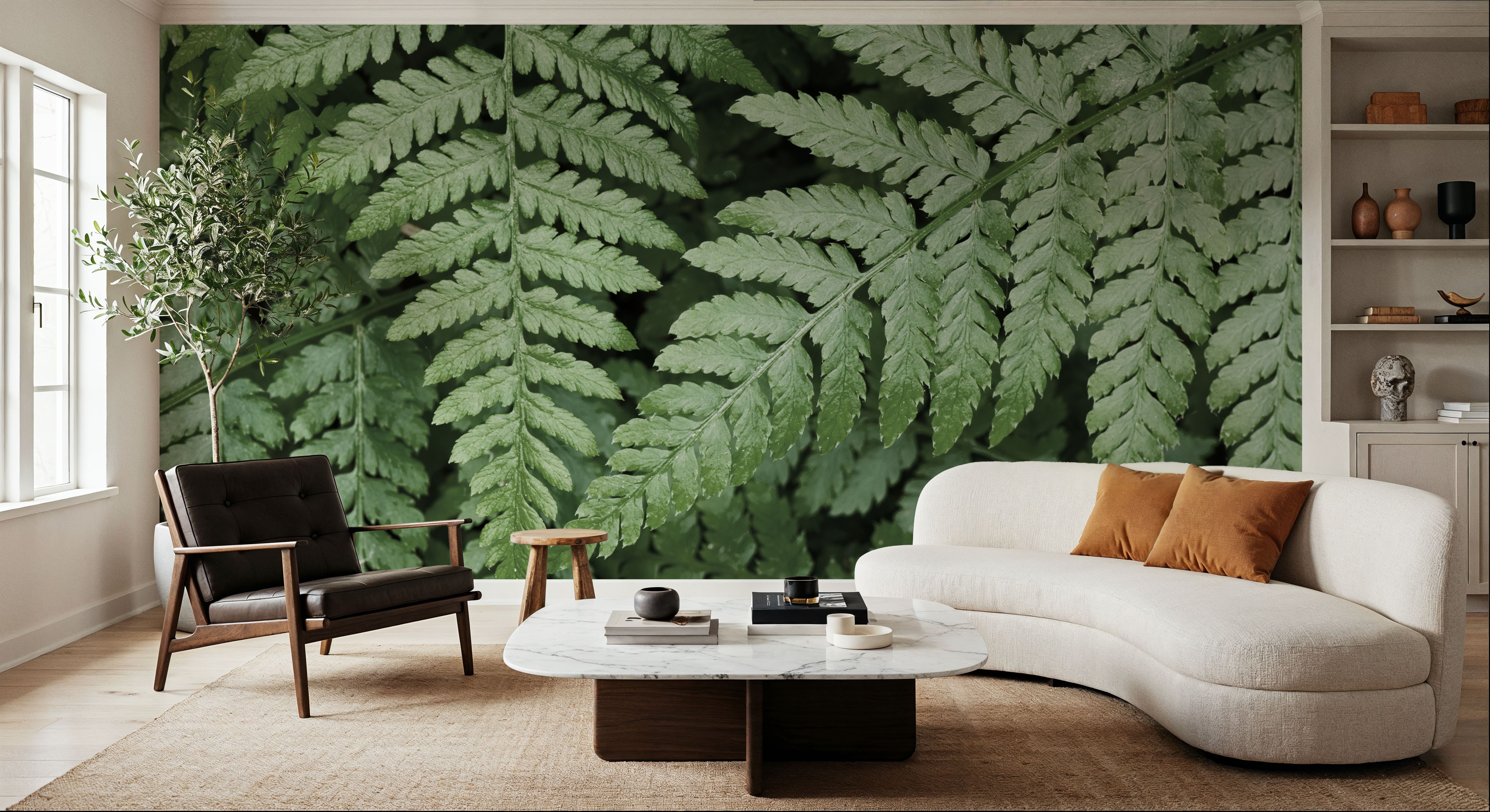 Pointy Ferns, Wallpaper