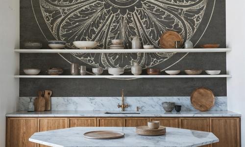 Rosette VIII Gray