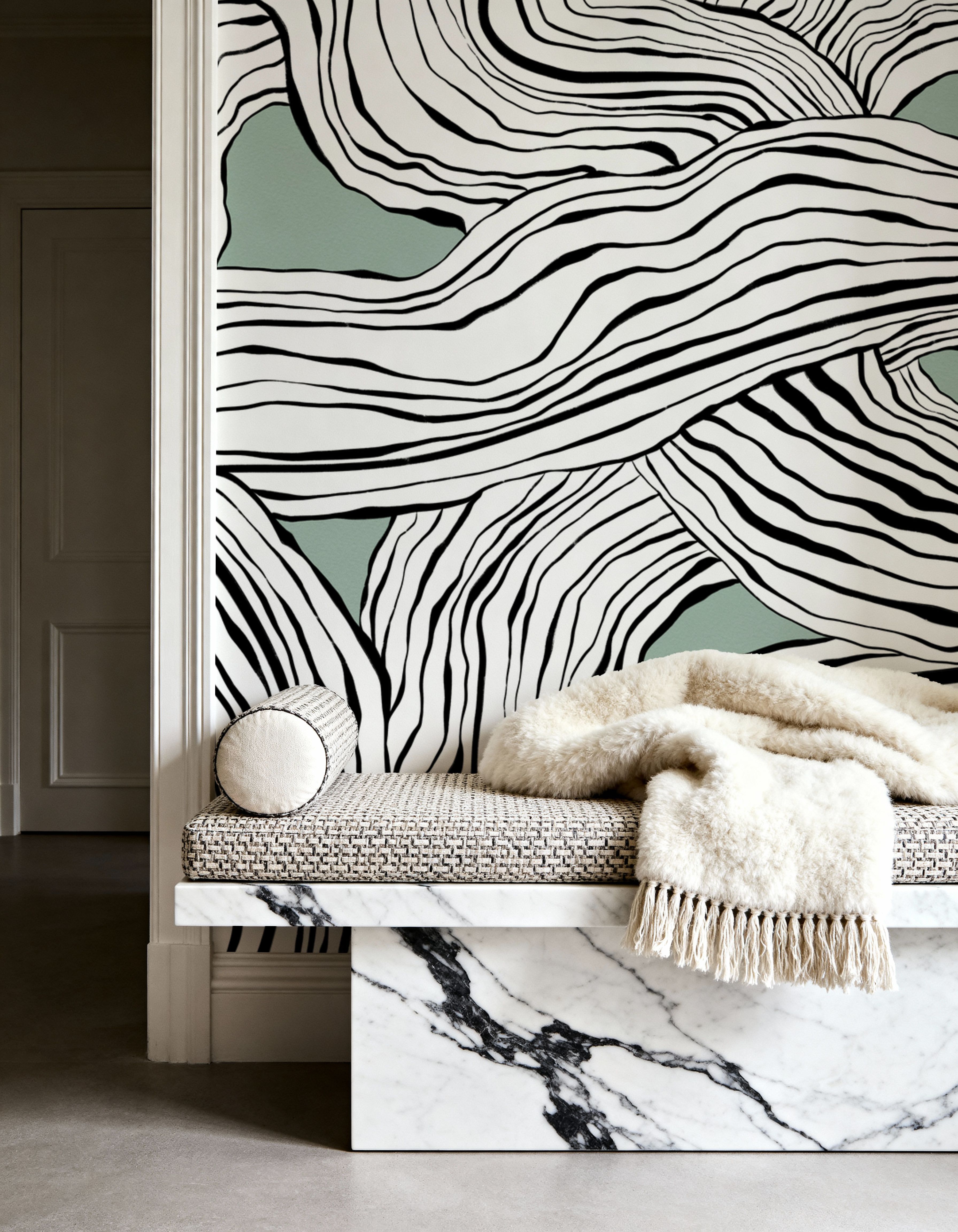 Weaves & Waves, Dusty Green