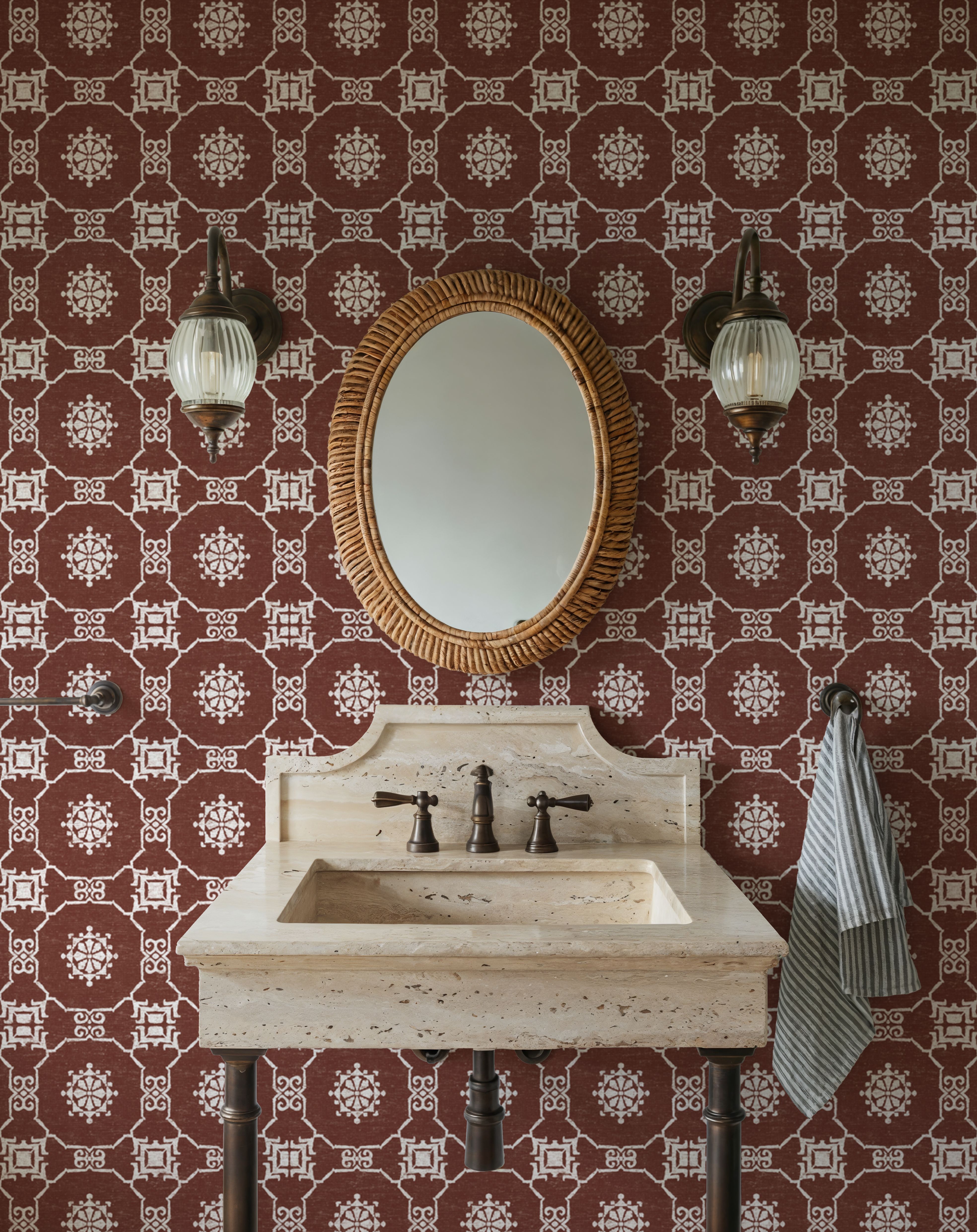 Amadora Connection Brown, Wallpaper