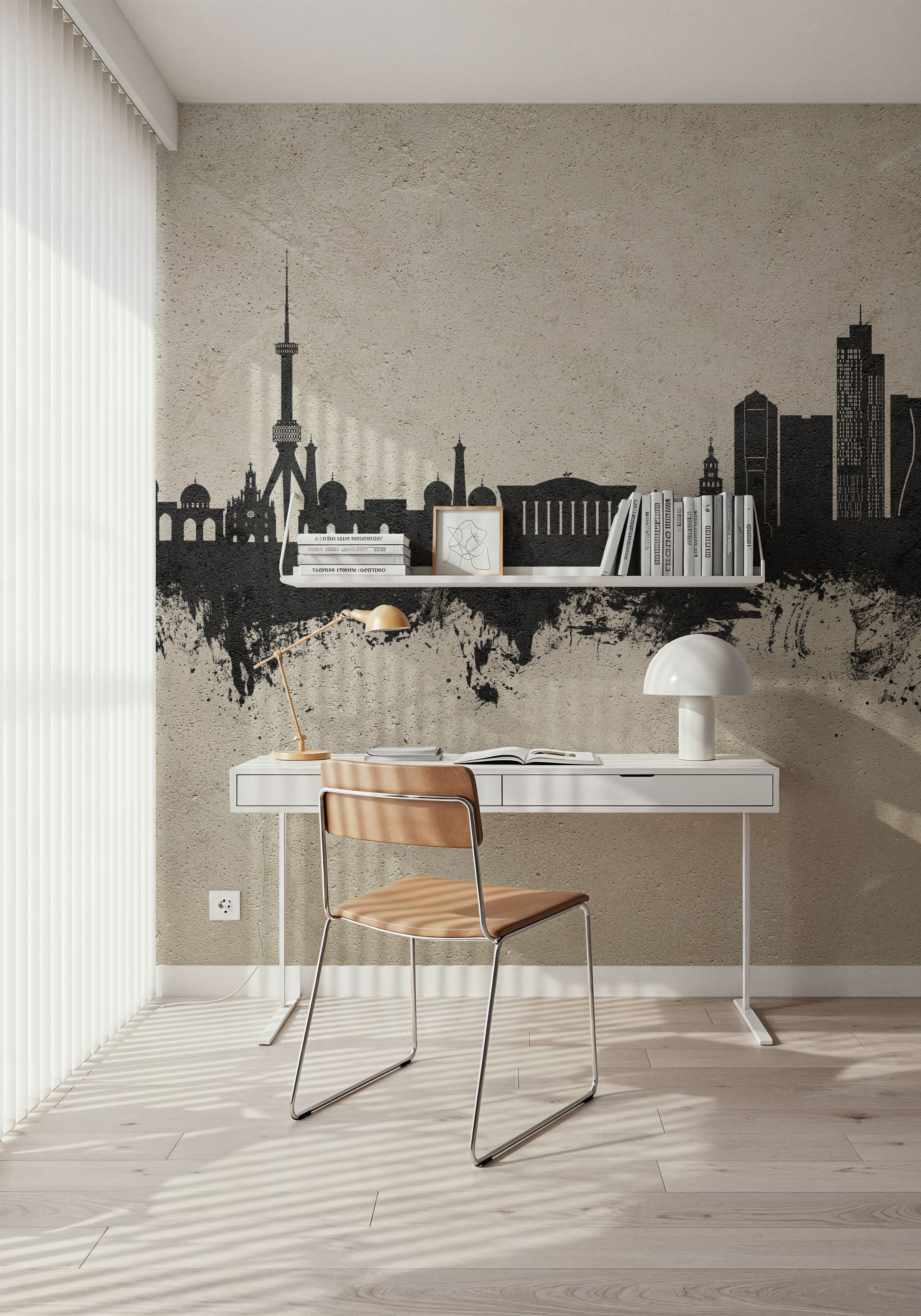 Tashkent Uzbekistan Skyline Concrete