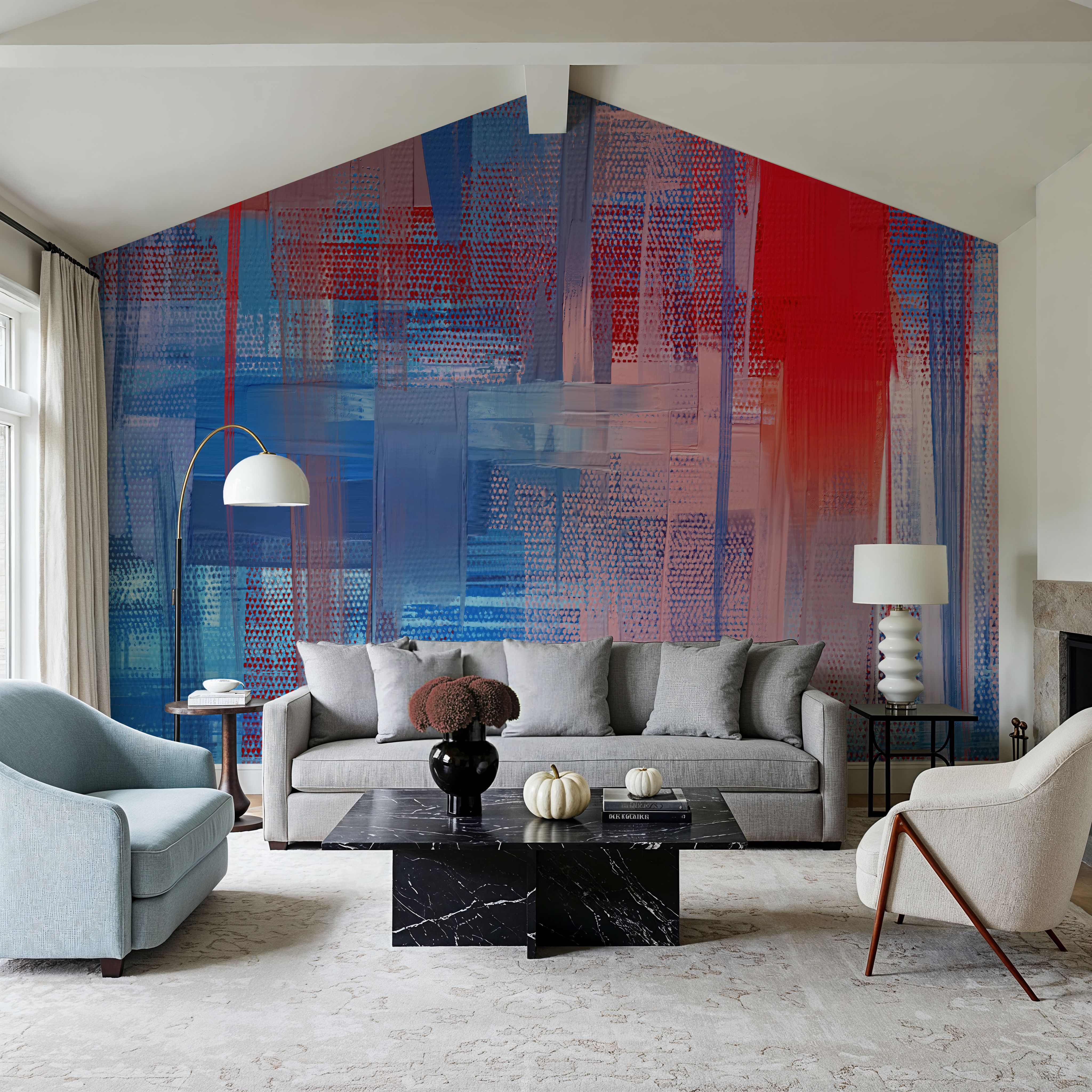 Sense Of The City, Blue And Red