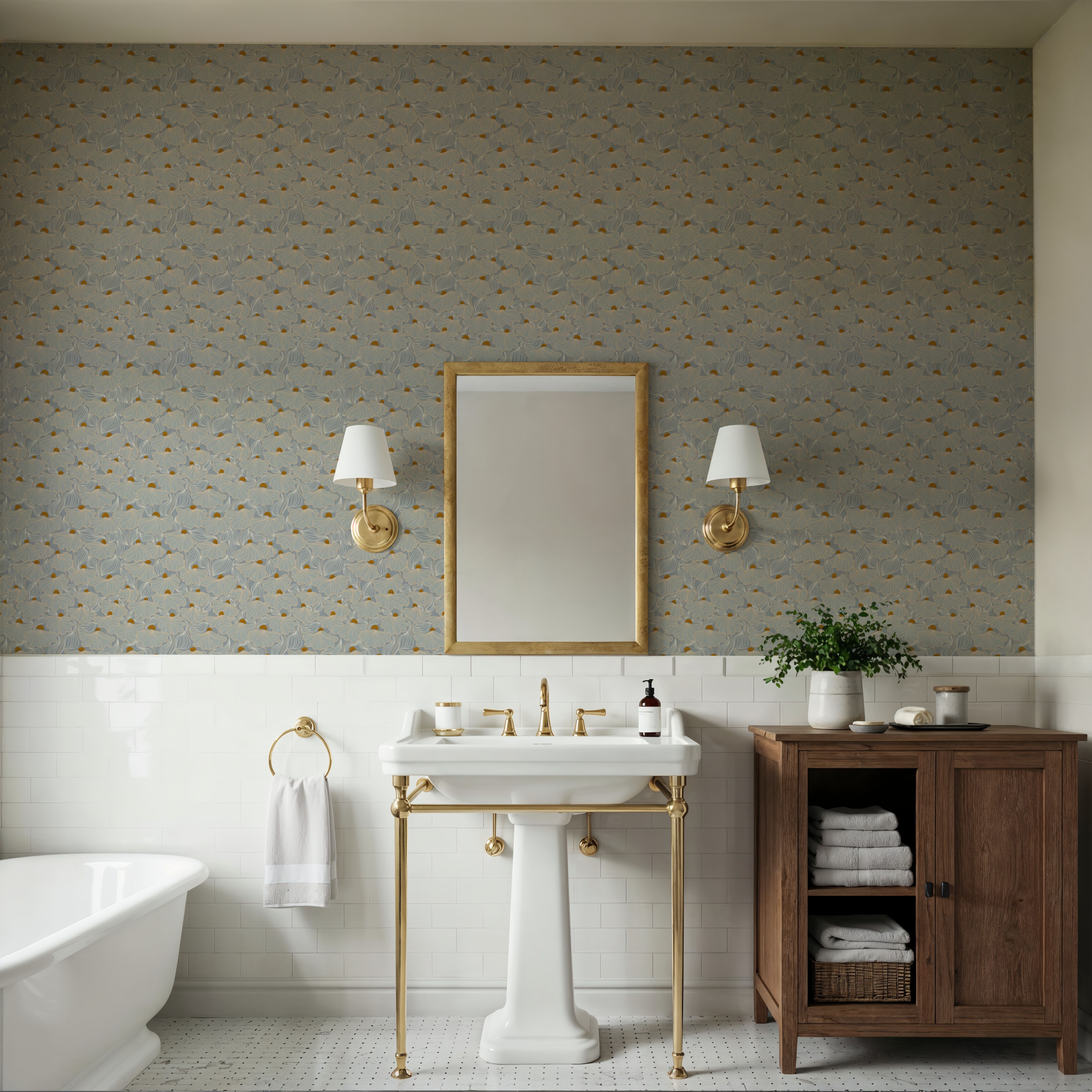 Natural Flow Meadow, Misty