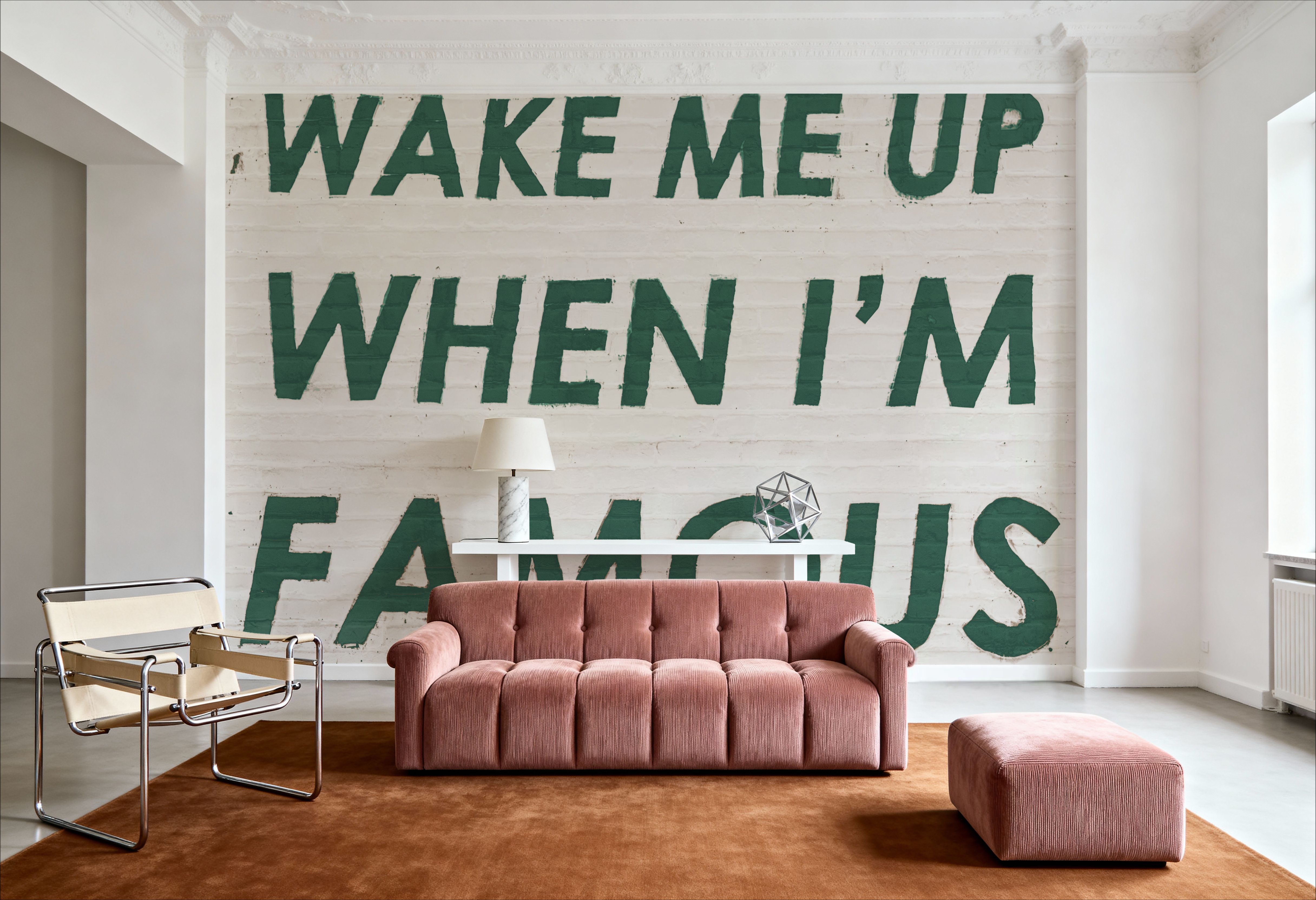 Wake Me When Famous Green