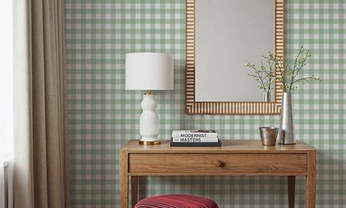 Gingham Mint