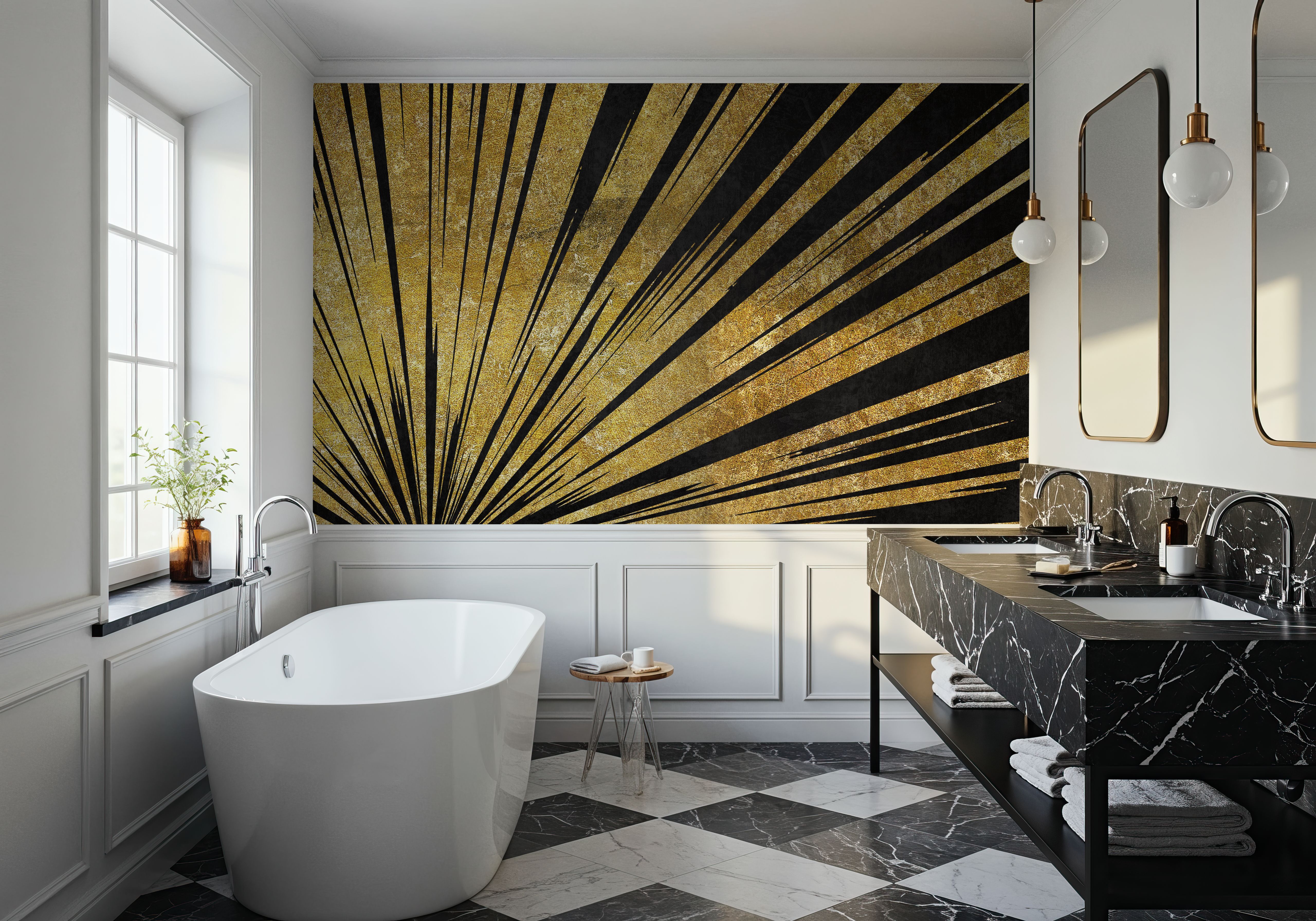 Bright Rising Sun, Wallpaper