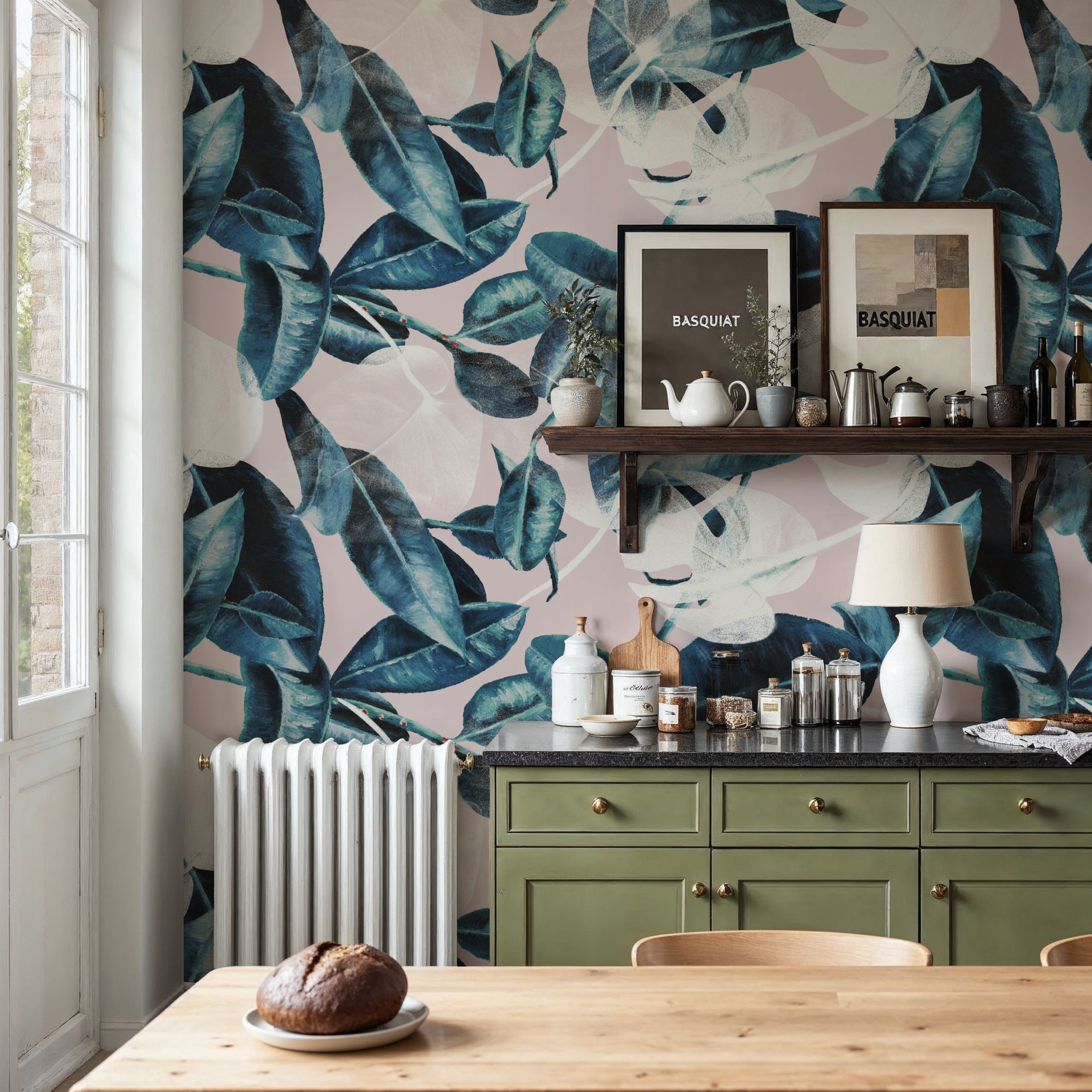 Pink Leaves, Wallpaper