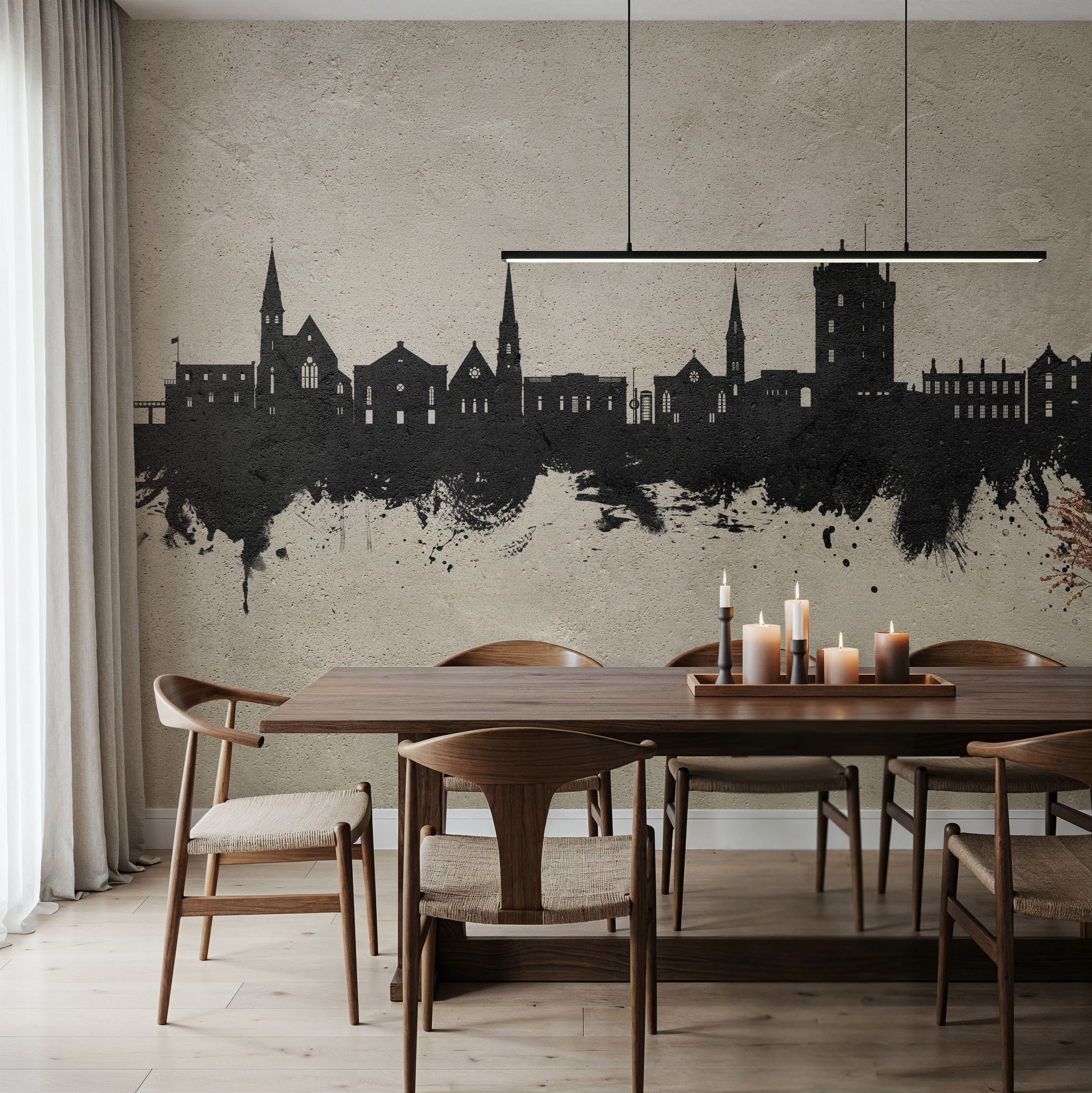 Broughty Ferry Scotland Skyline Concrete