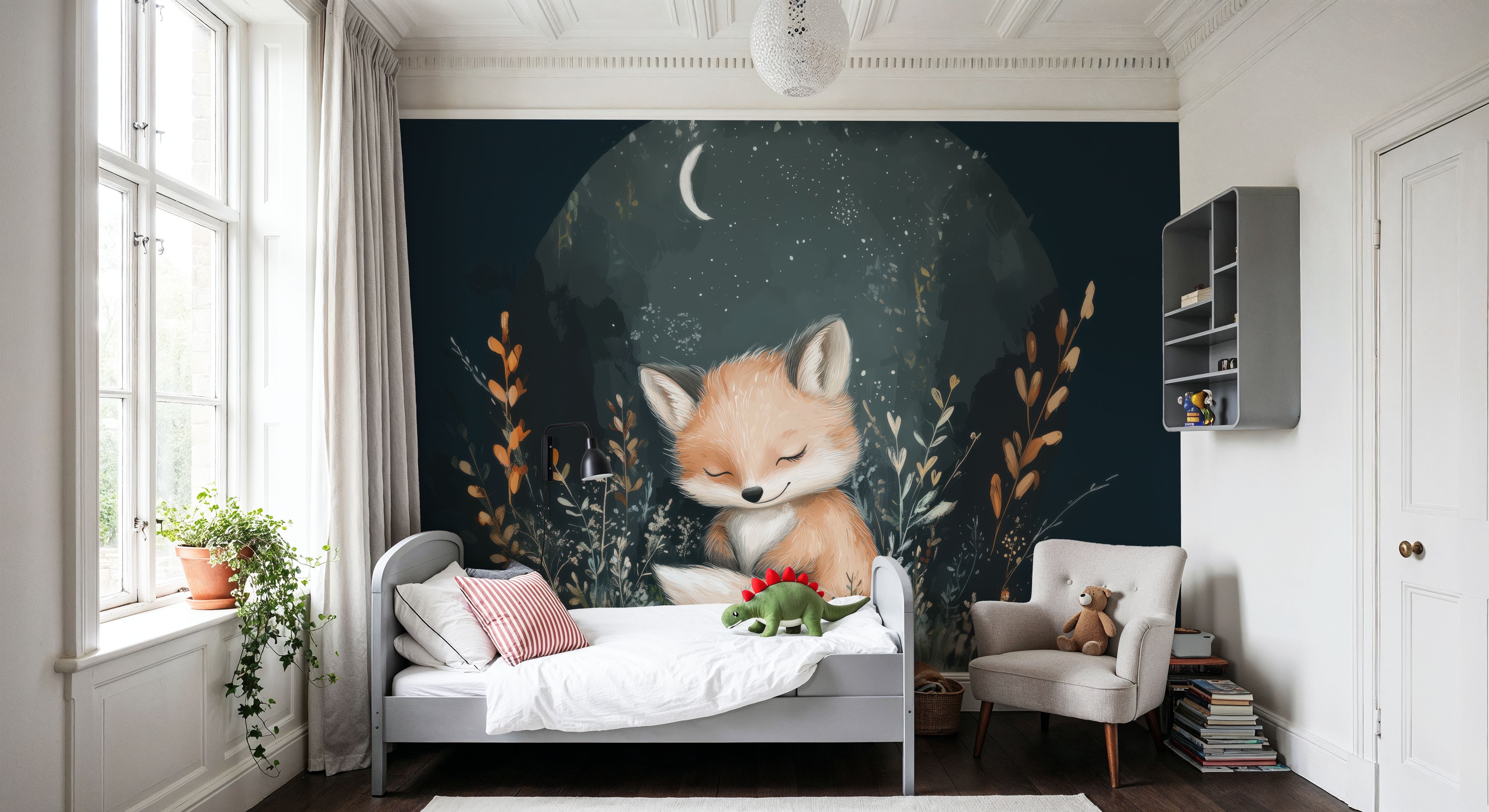 Fox Asleep, Carte da parati