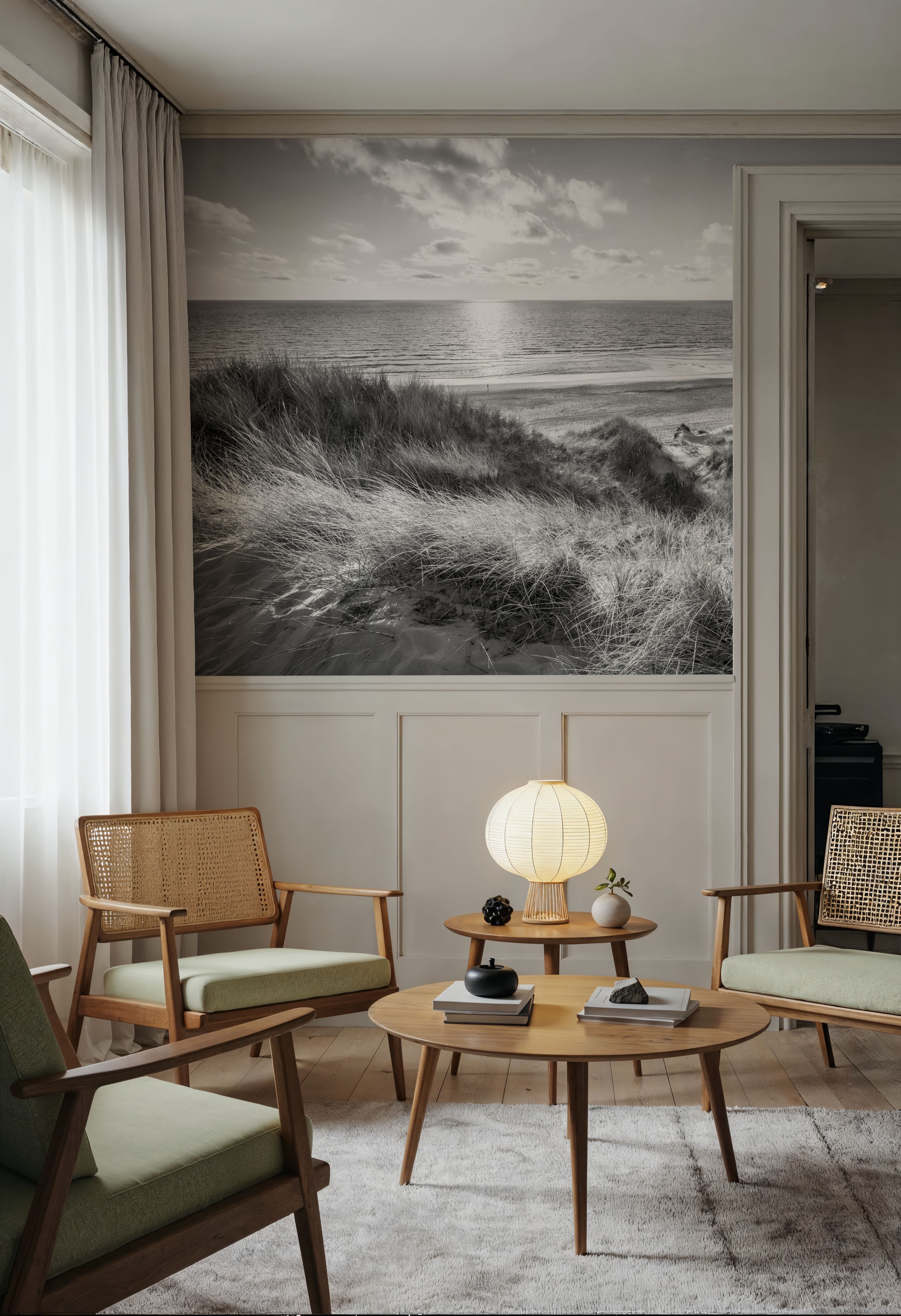 Dune Landscape, Black & White