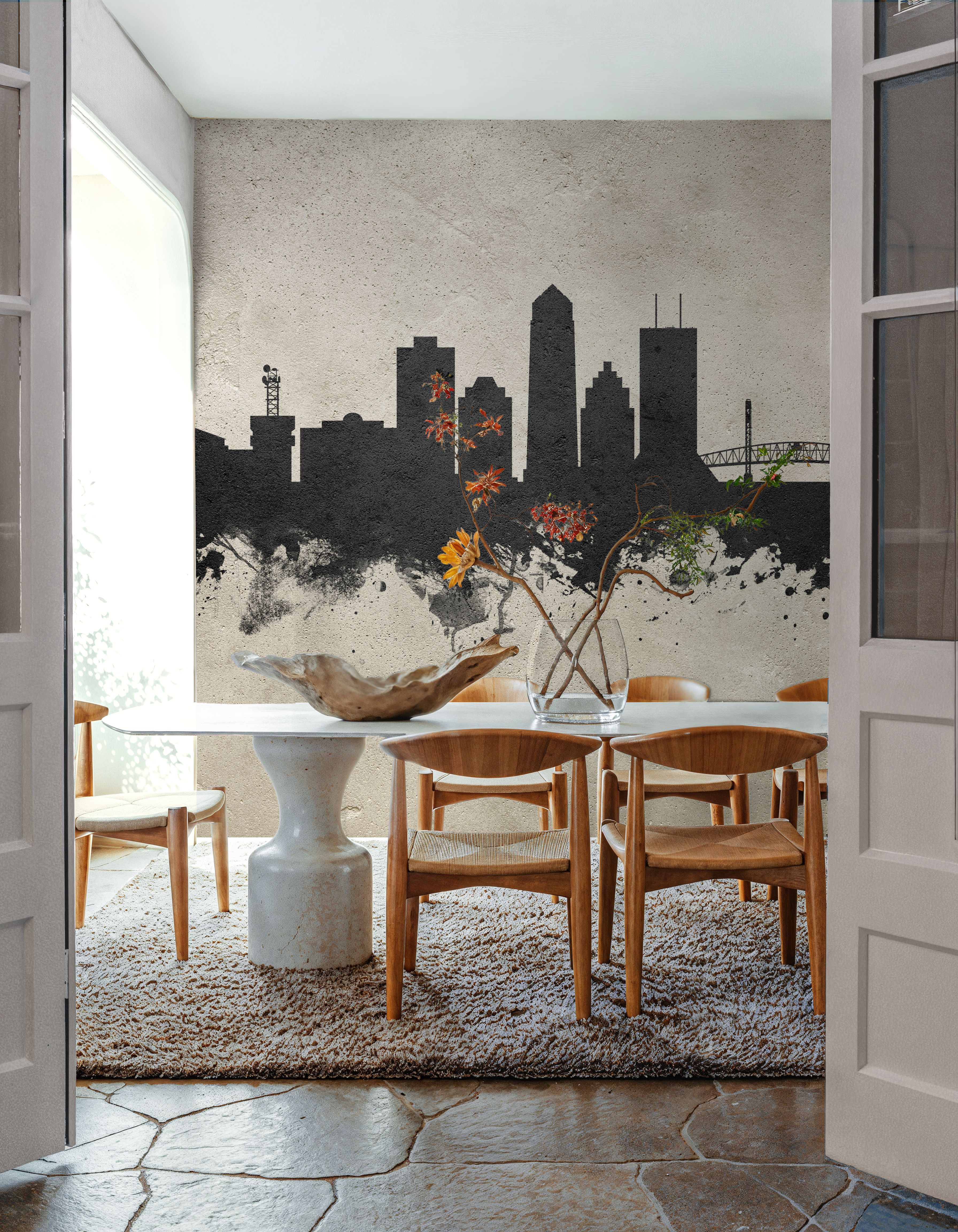 Jacksonville Florida Skyline Concrete