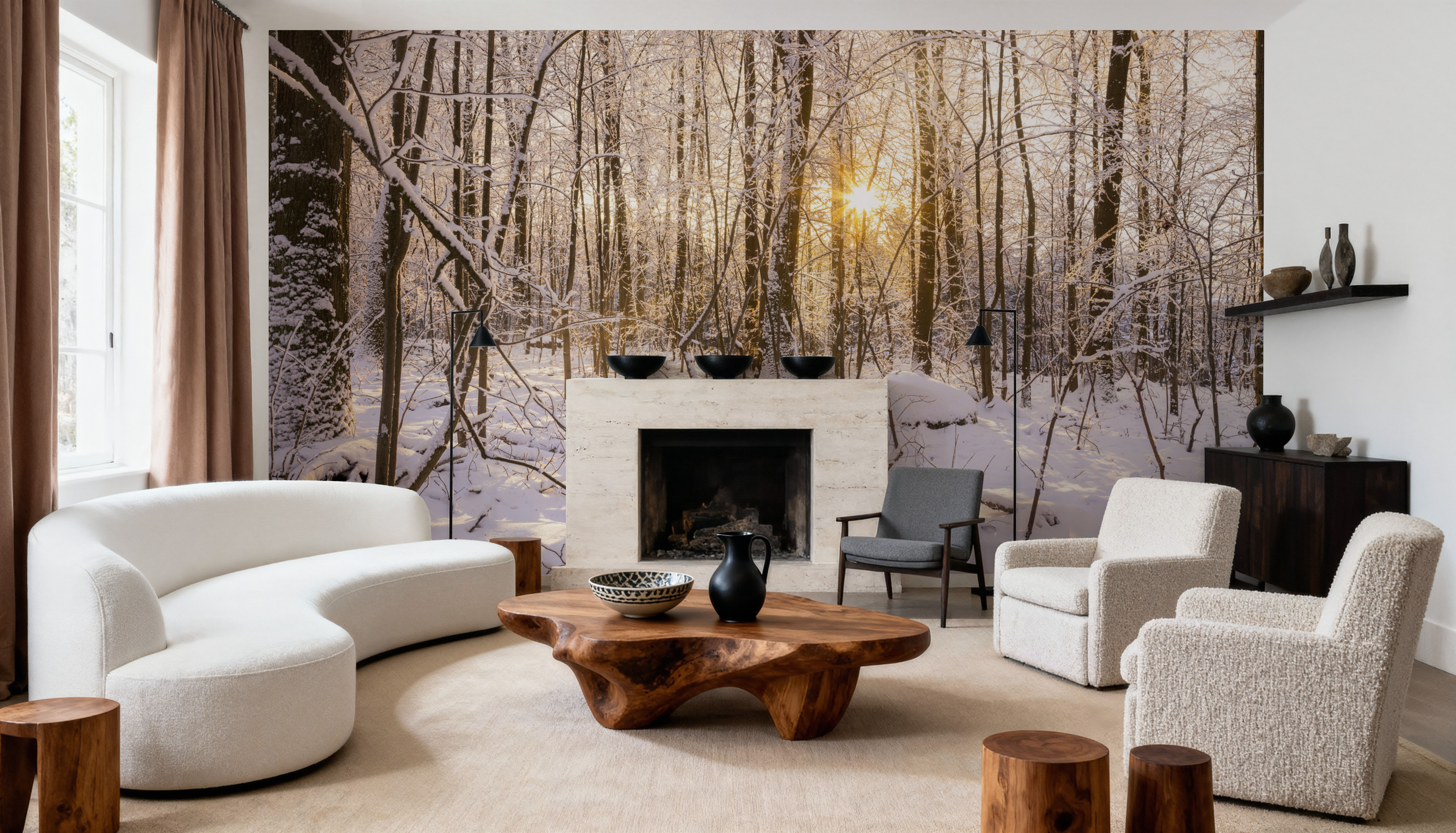 Winter Break, Wallpaper