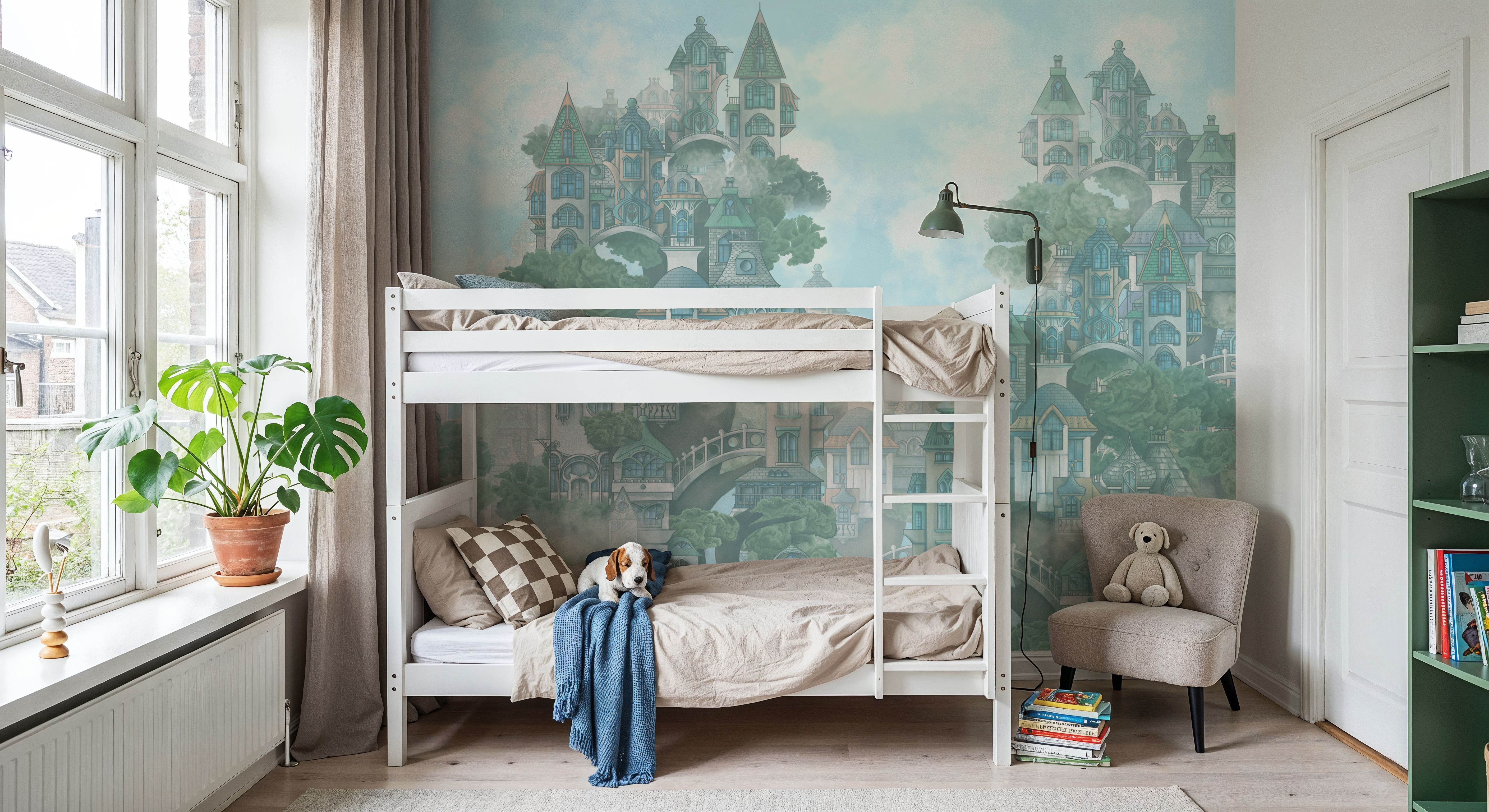 Treehouse Neighborhood Cool Pastel