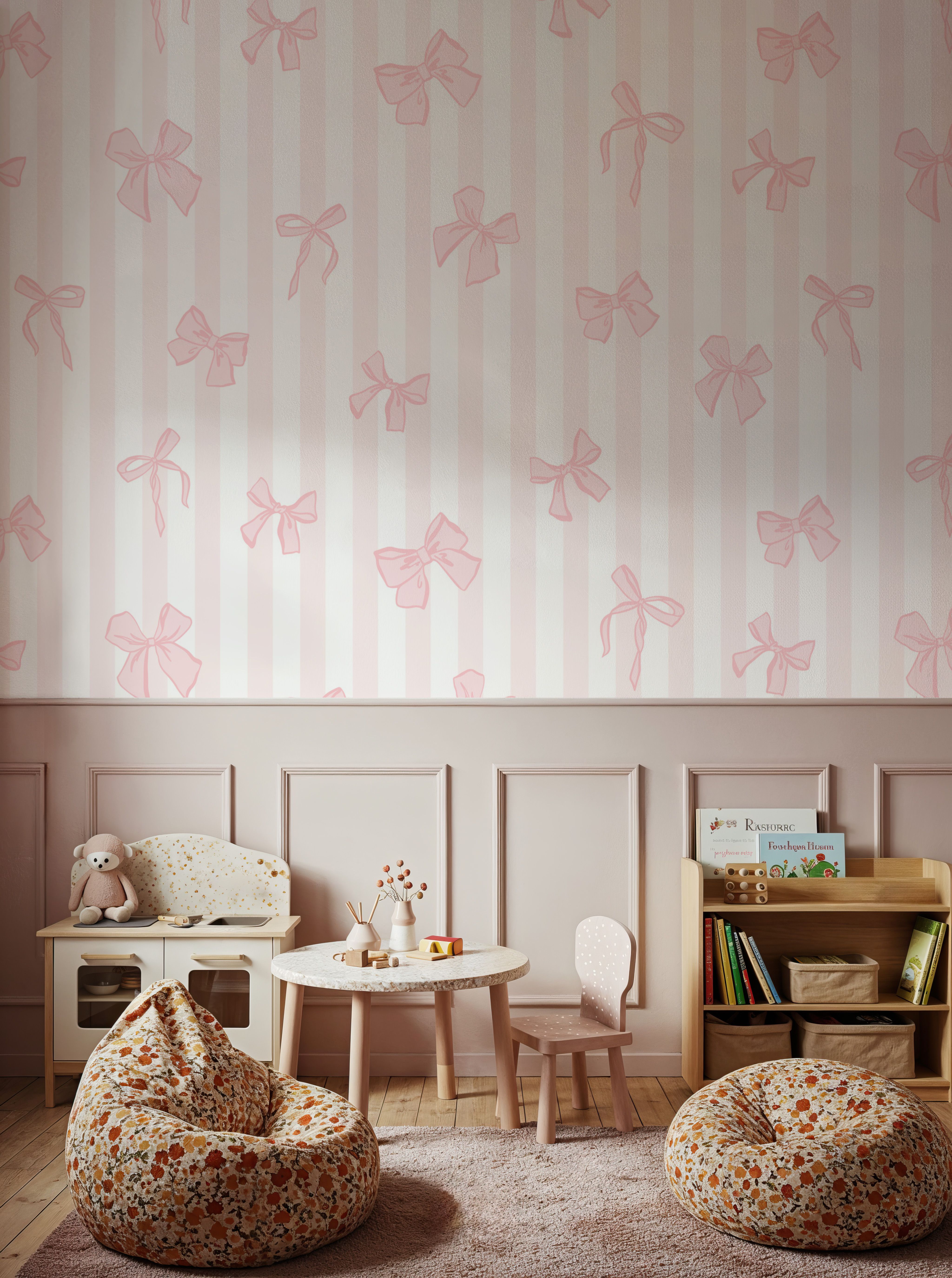 Coquette Stripes Pink