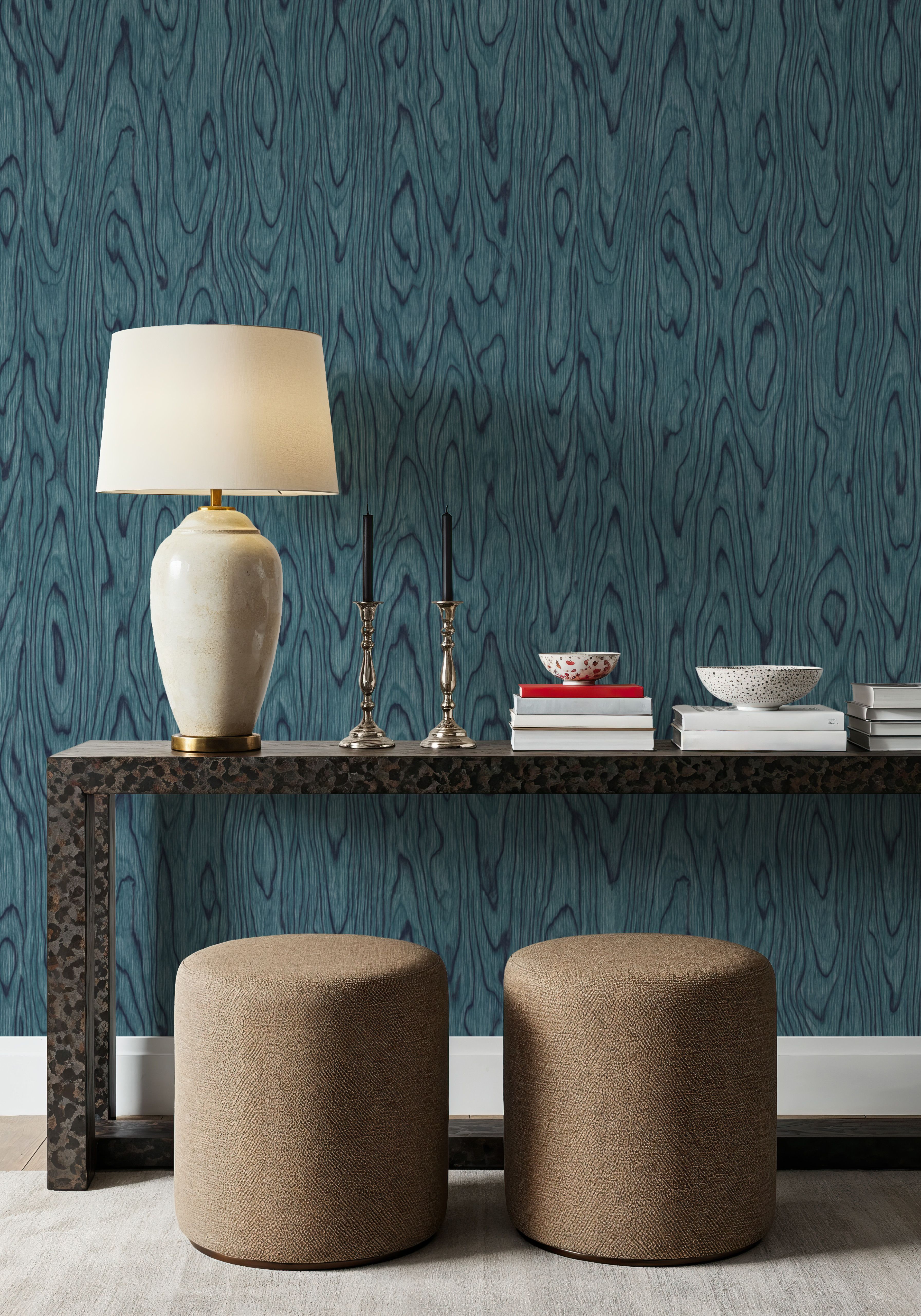 Conoid Grain, Cerulian Blue