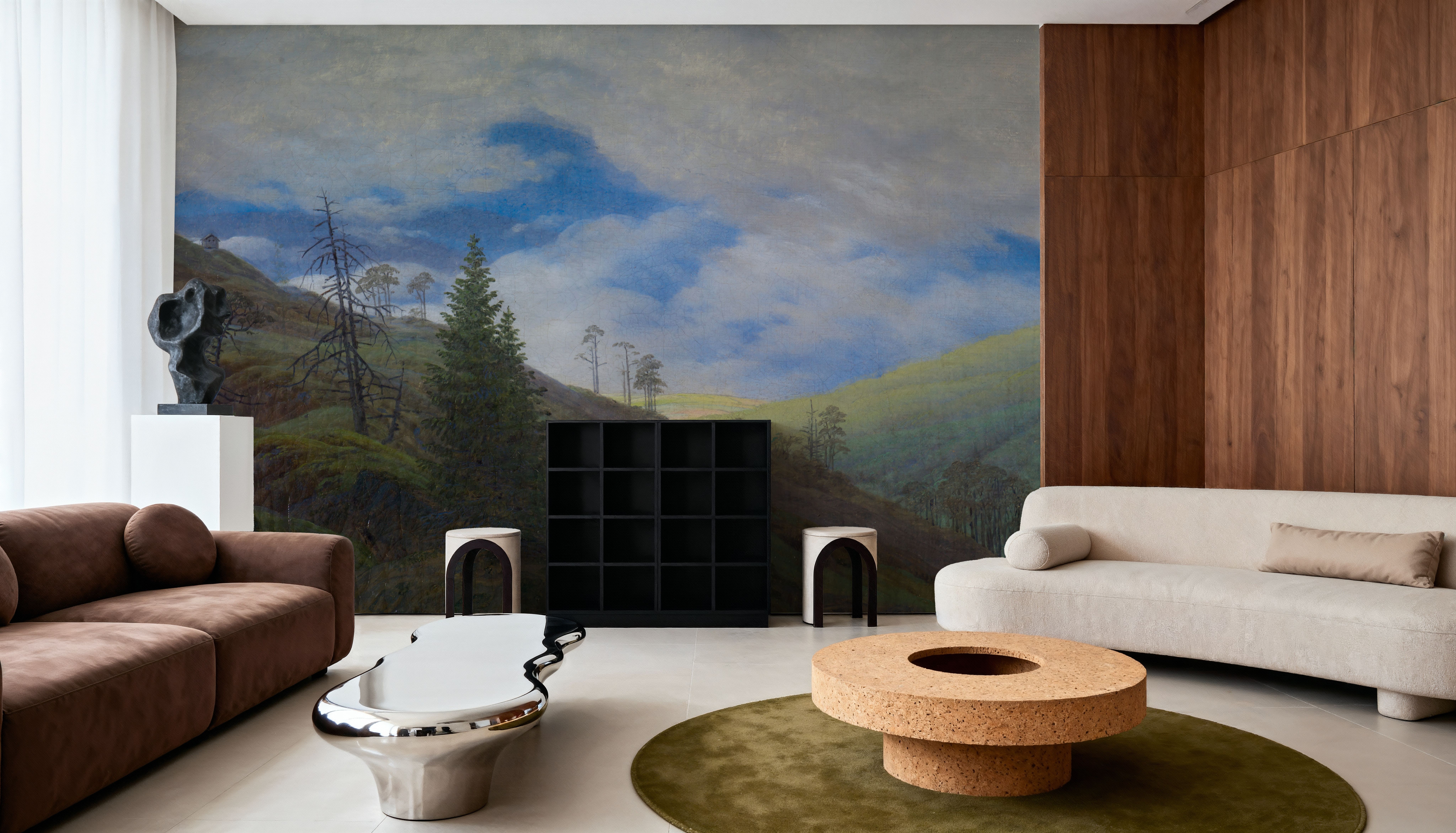 Sunburst in the Riesengebirge, Wallpaper