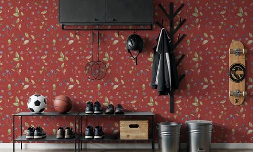 Time to Share Floral Red