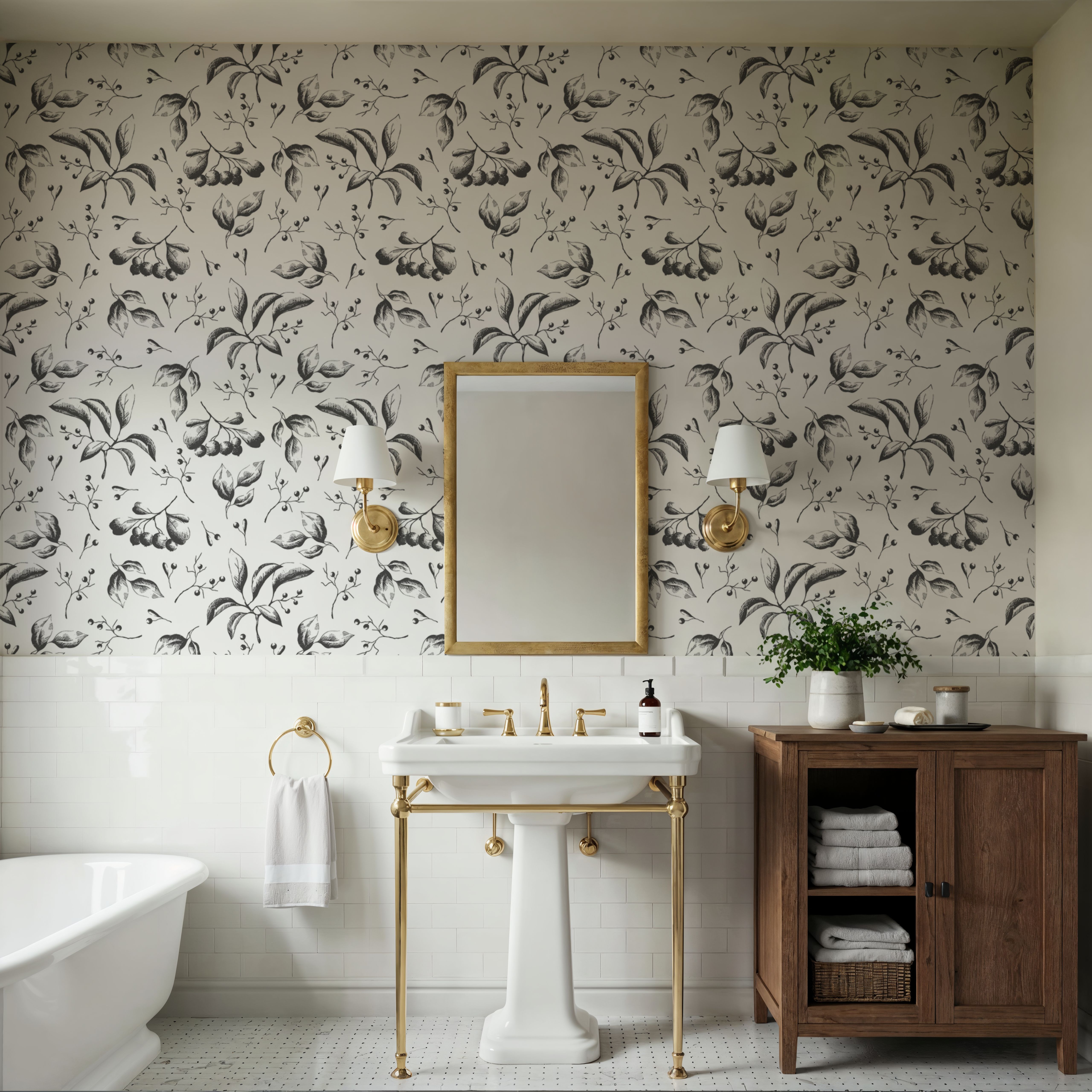 Rowan-Berry, Papel de parede