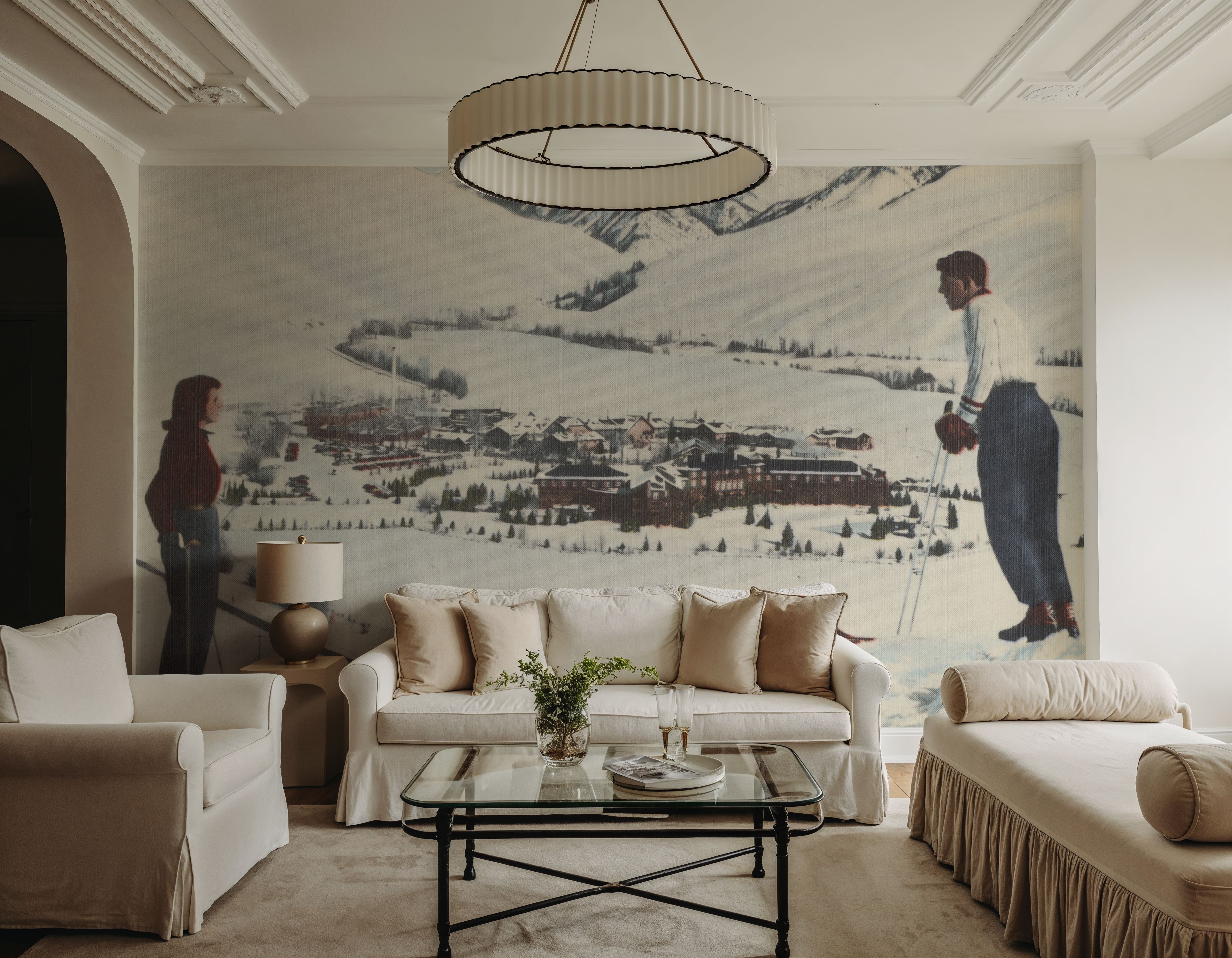 Greetings from the Slopes - Screenprint Postcard