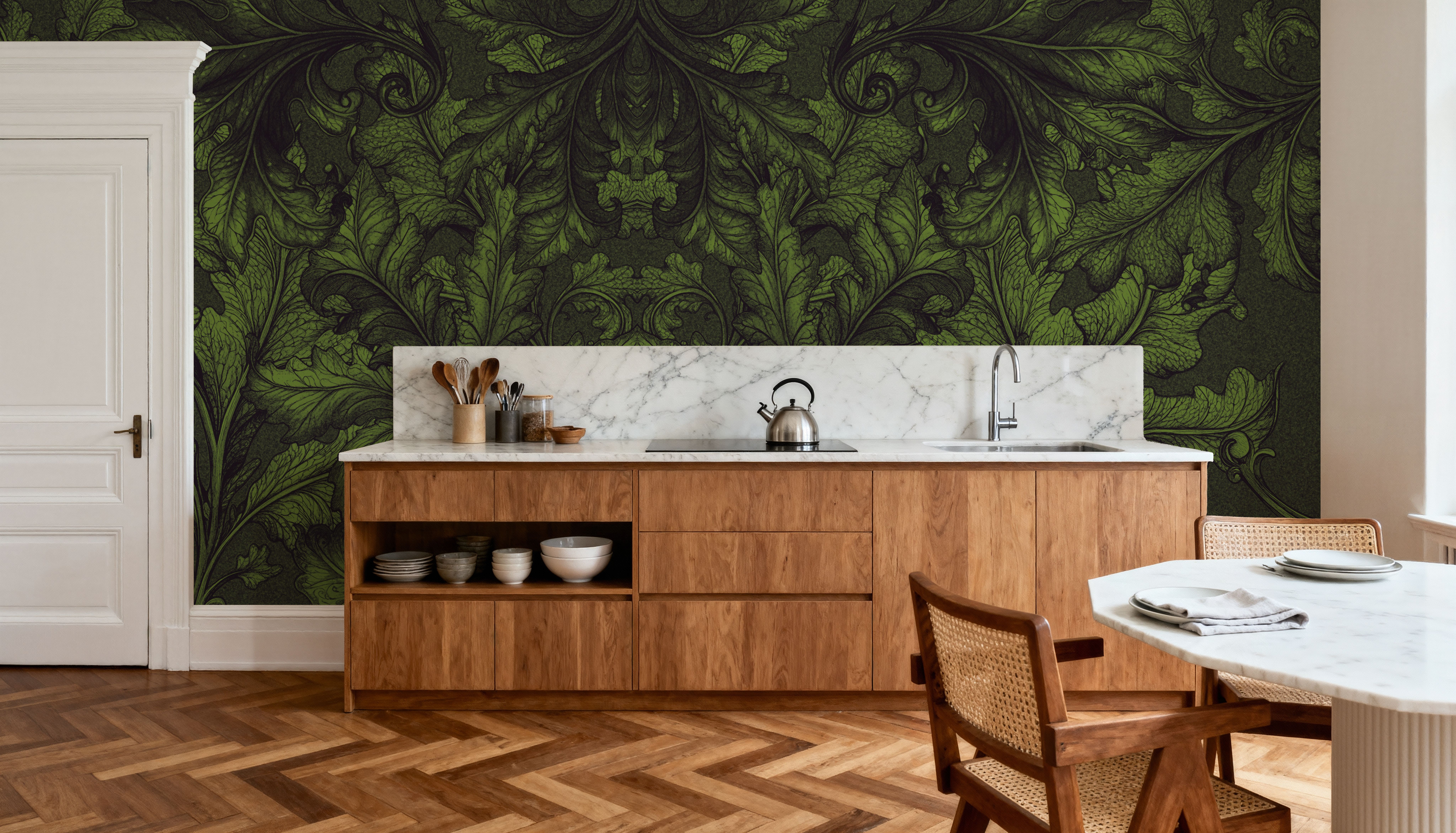 Shielded Leaf Green