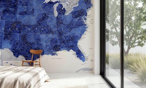 US Map Detailed - Gulzar