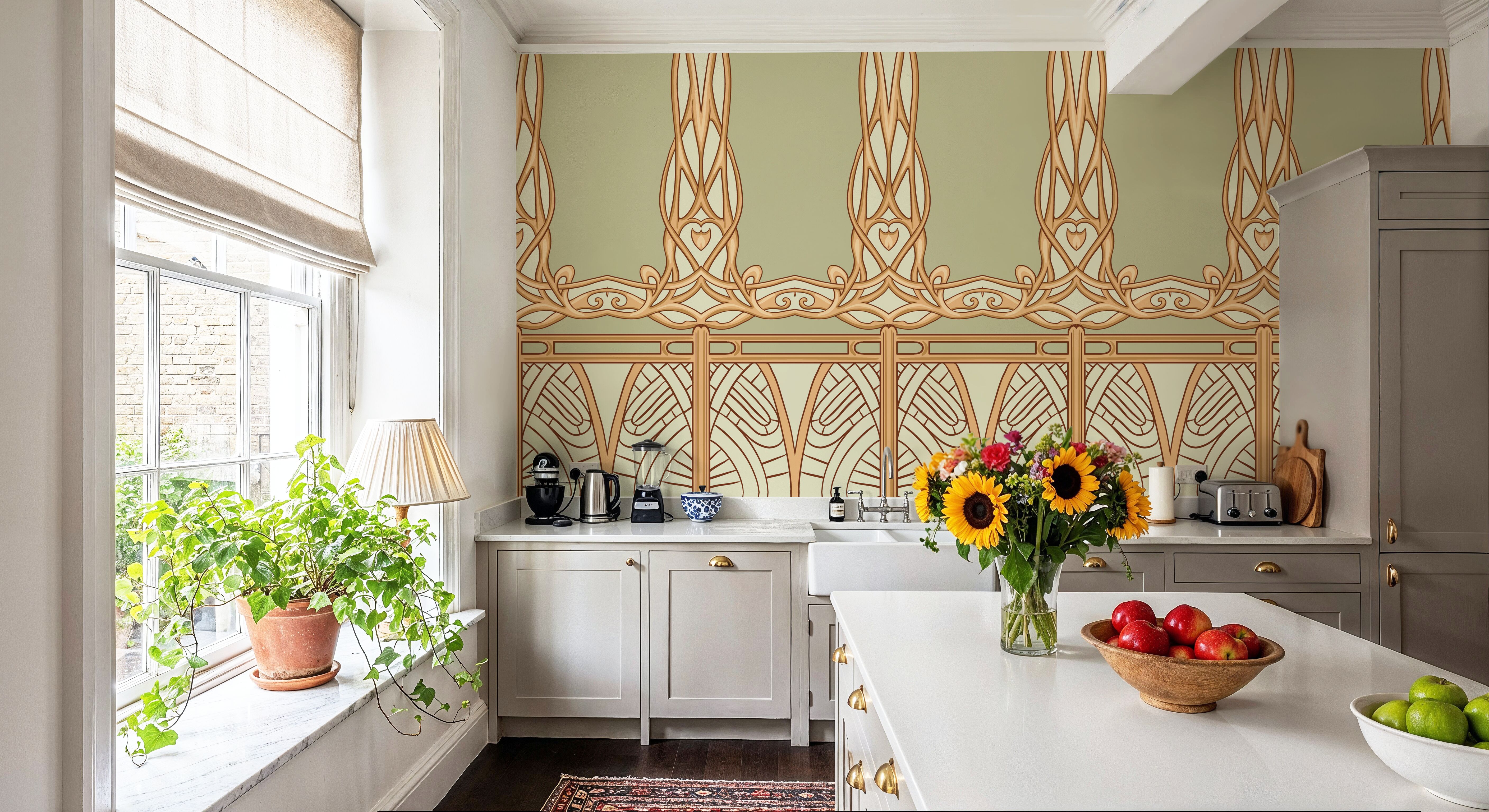 Art Nouveau Panel