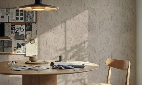 Botanical Study Beige