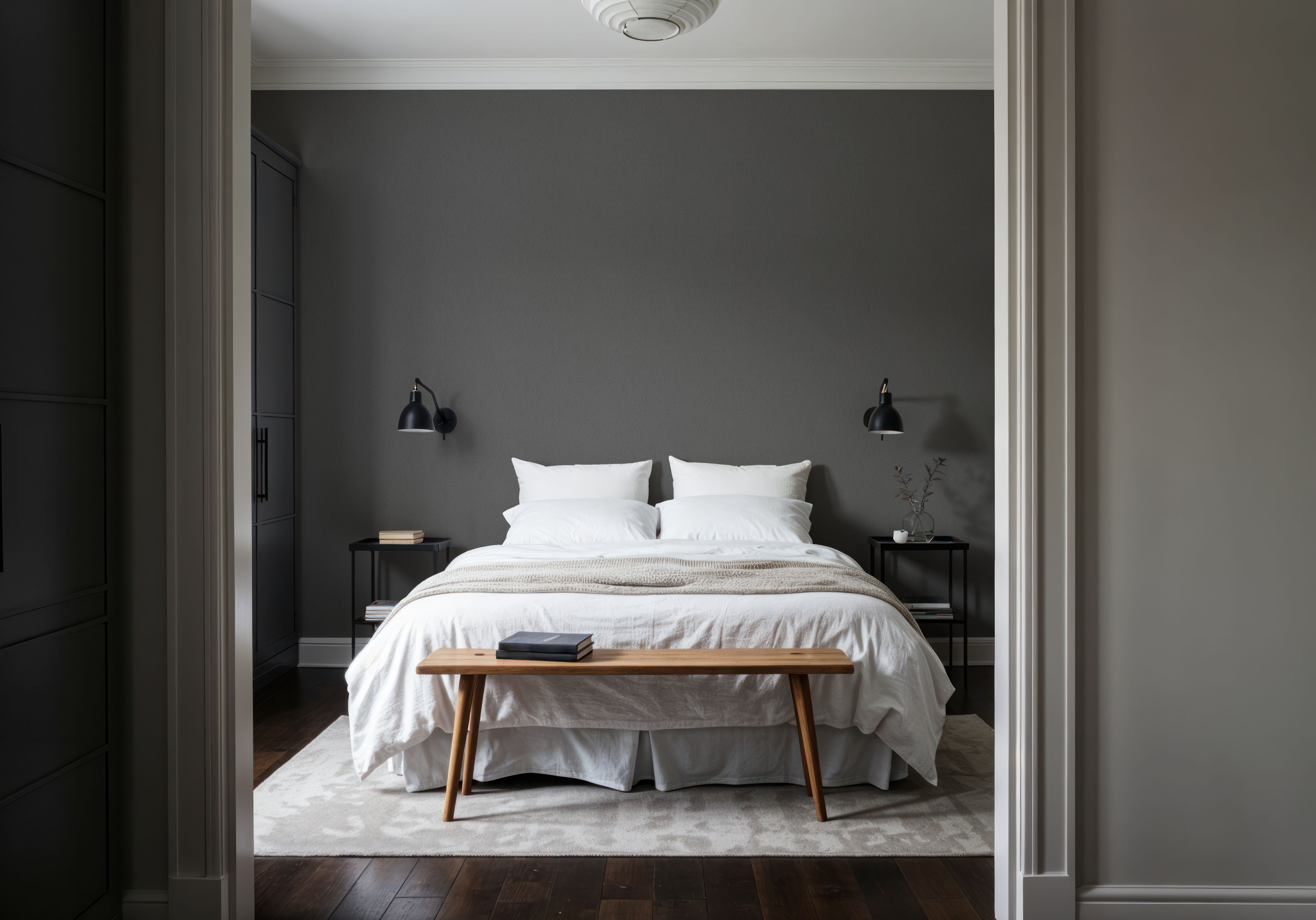 Faux Sand Stucco Finish, Graphite