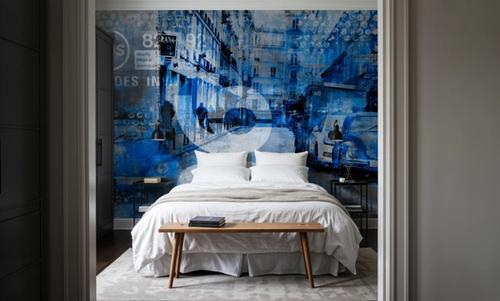Urban Life. Blue
