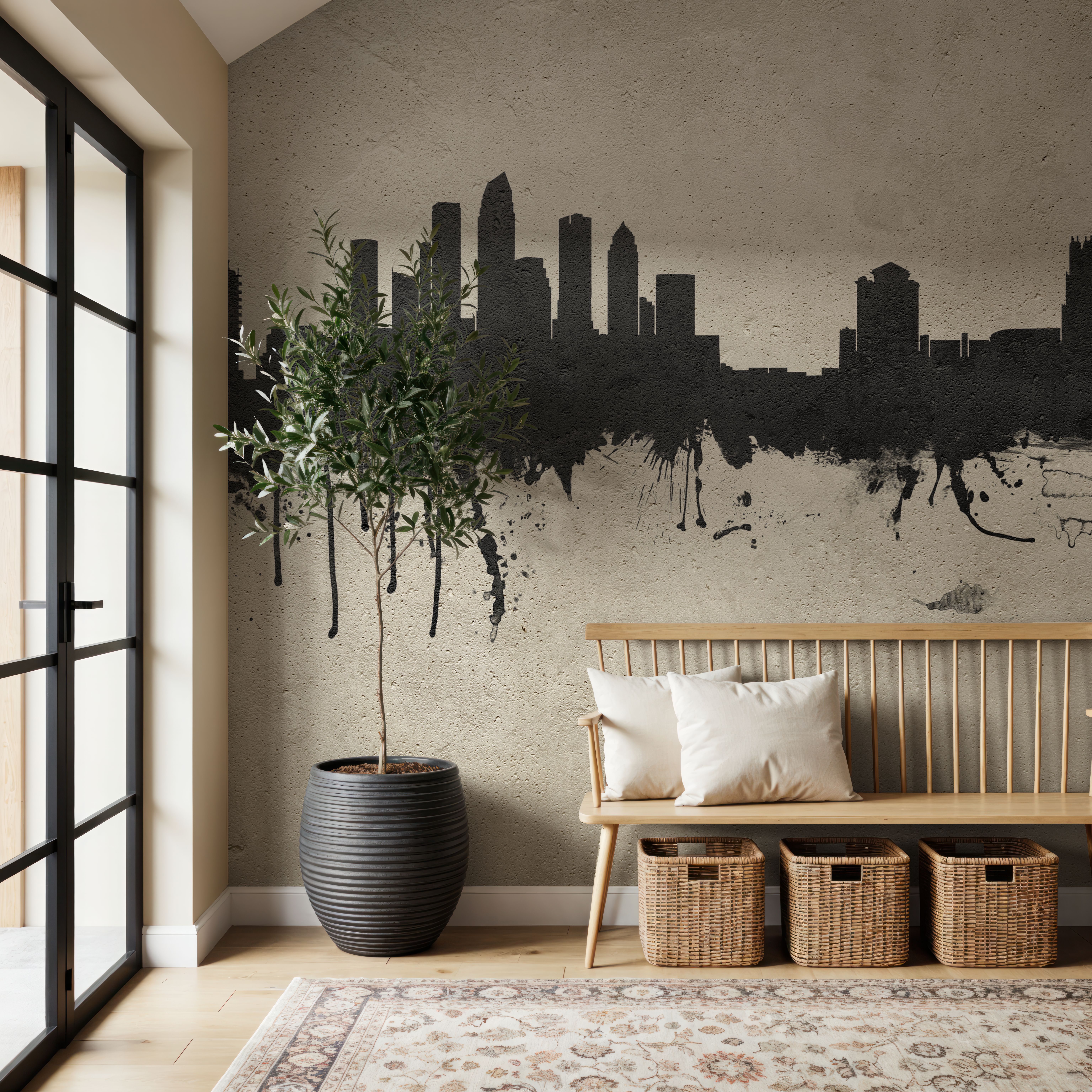 Tampa Florida Skyline Concrete