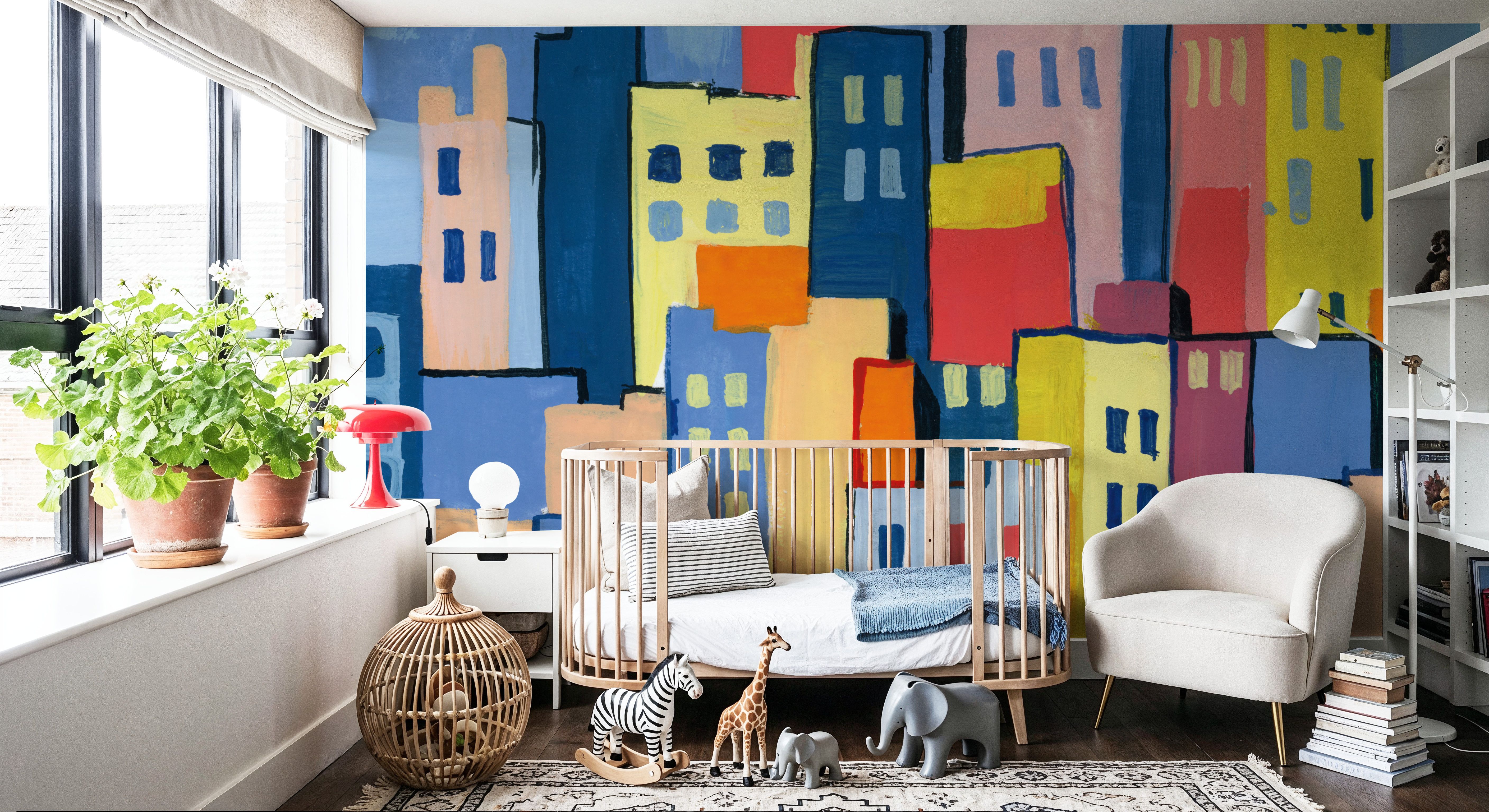 Abstract City View