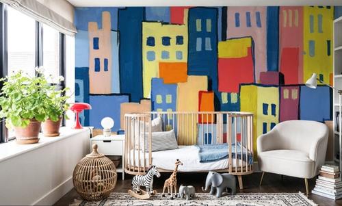 Abstract City View