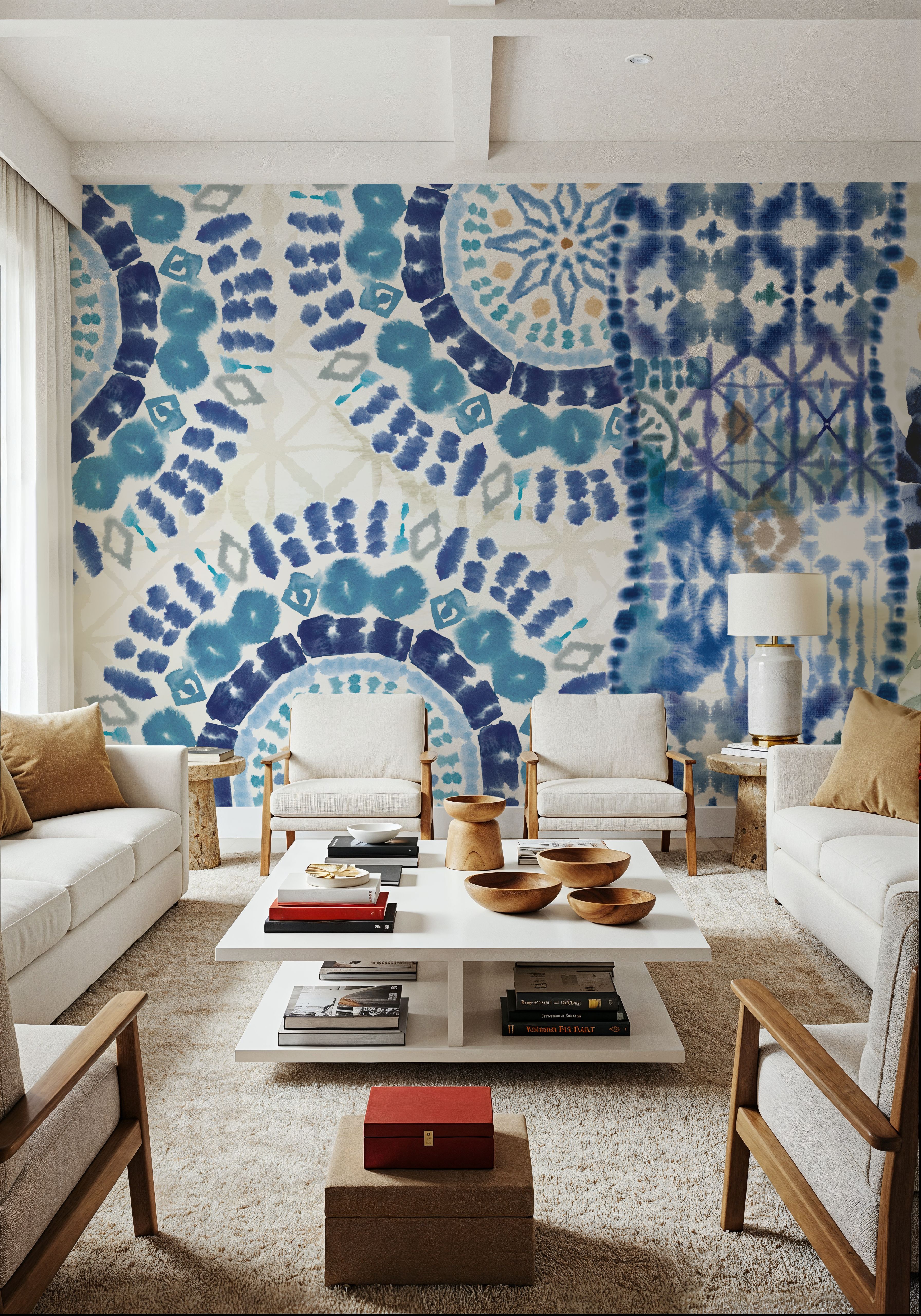 Indigo Splashes