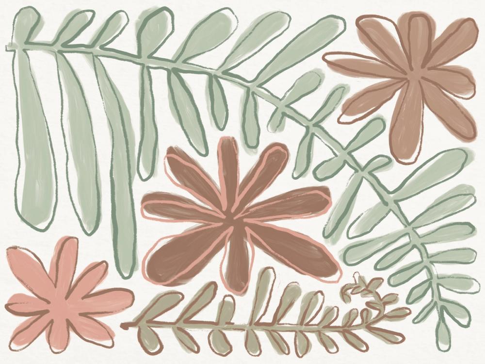 Fern and Flower Lines
