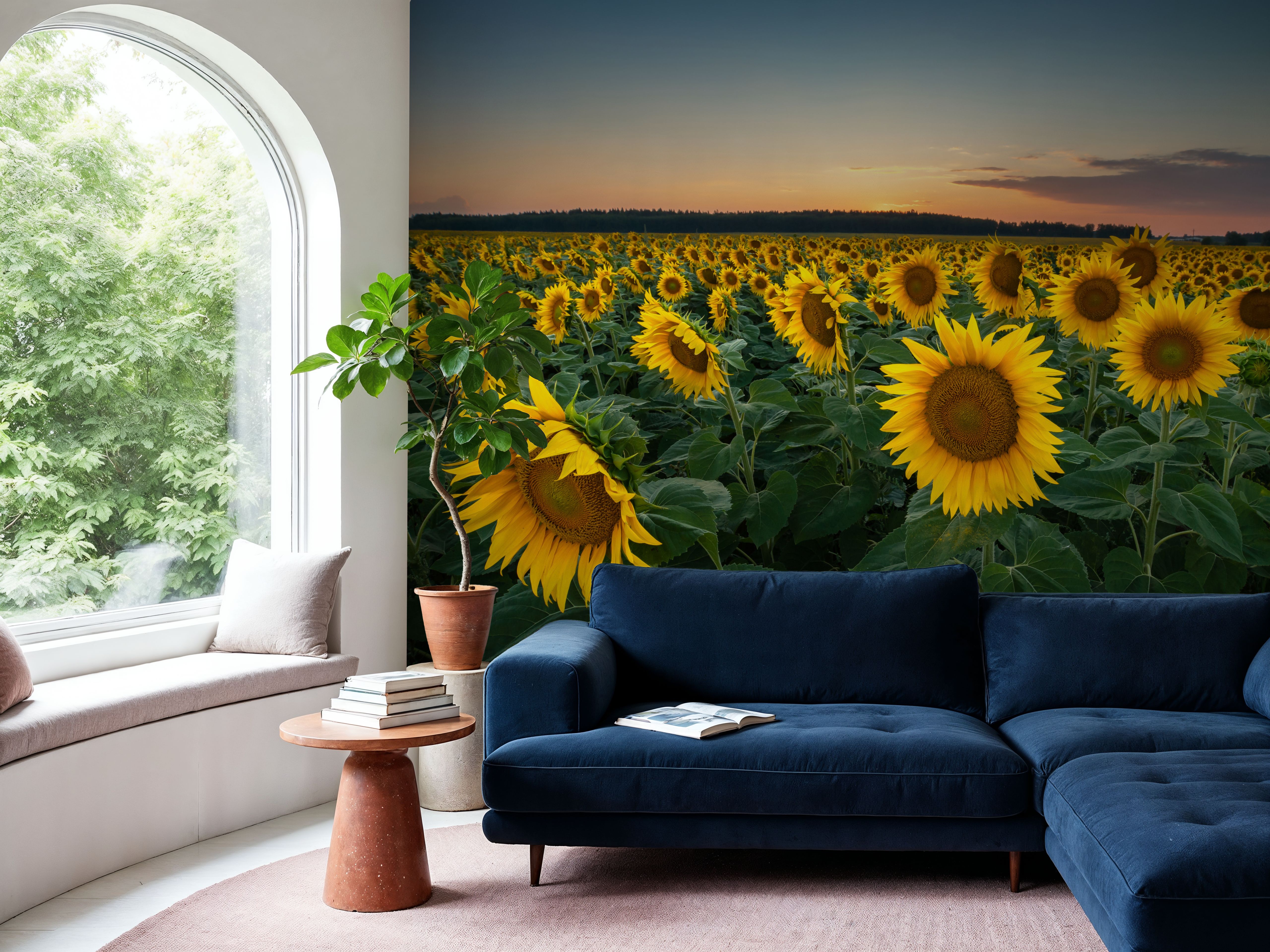 Proud Sunflower Field
