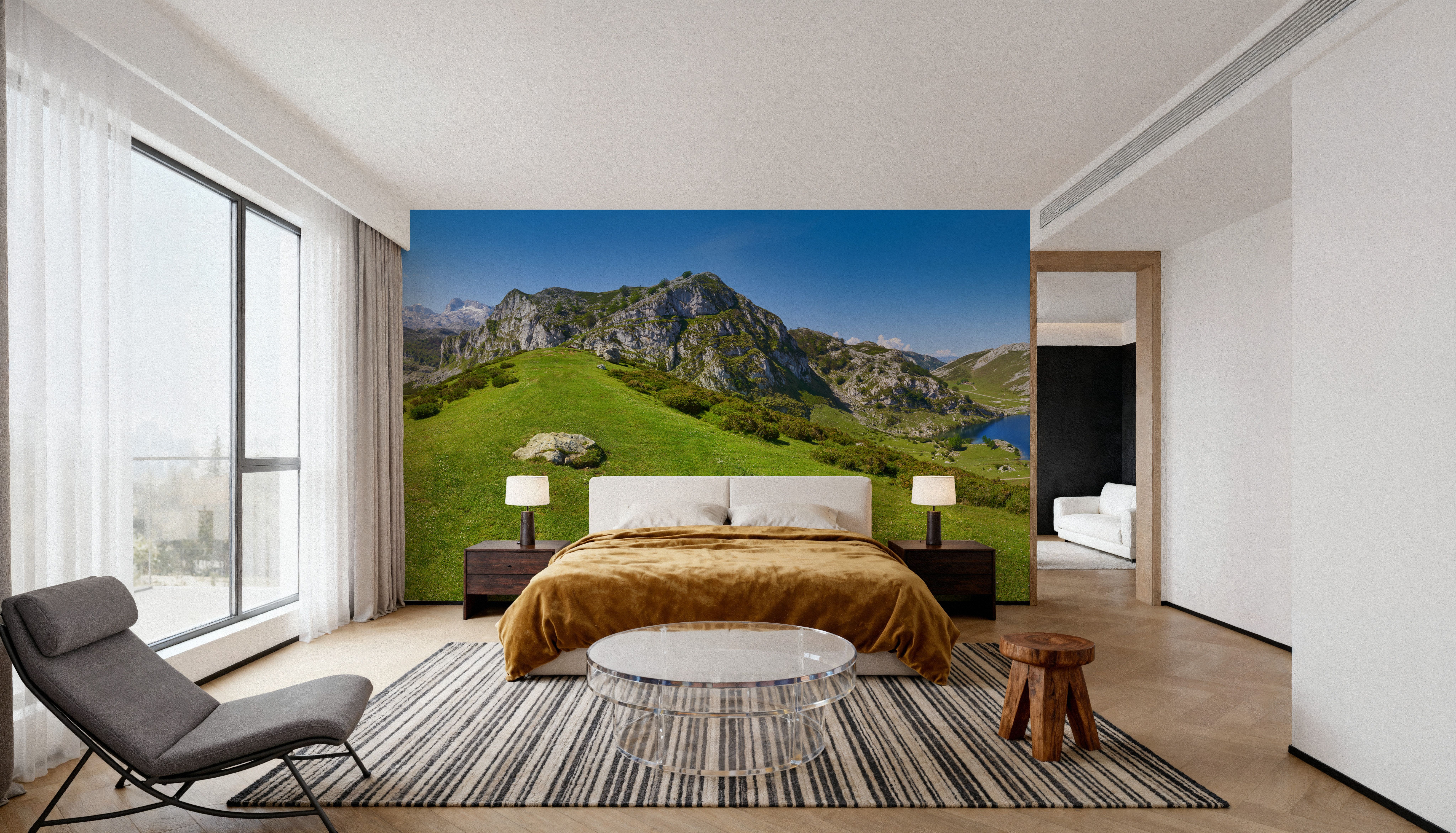 Alpine Valley Pasture, Wallpaper