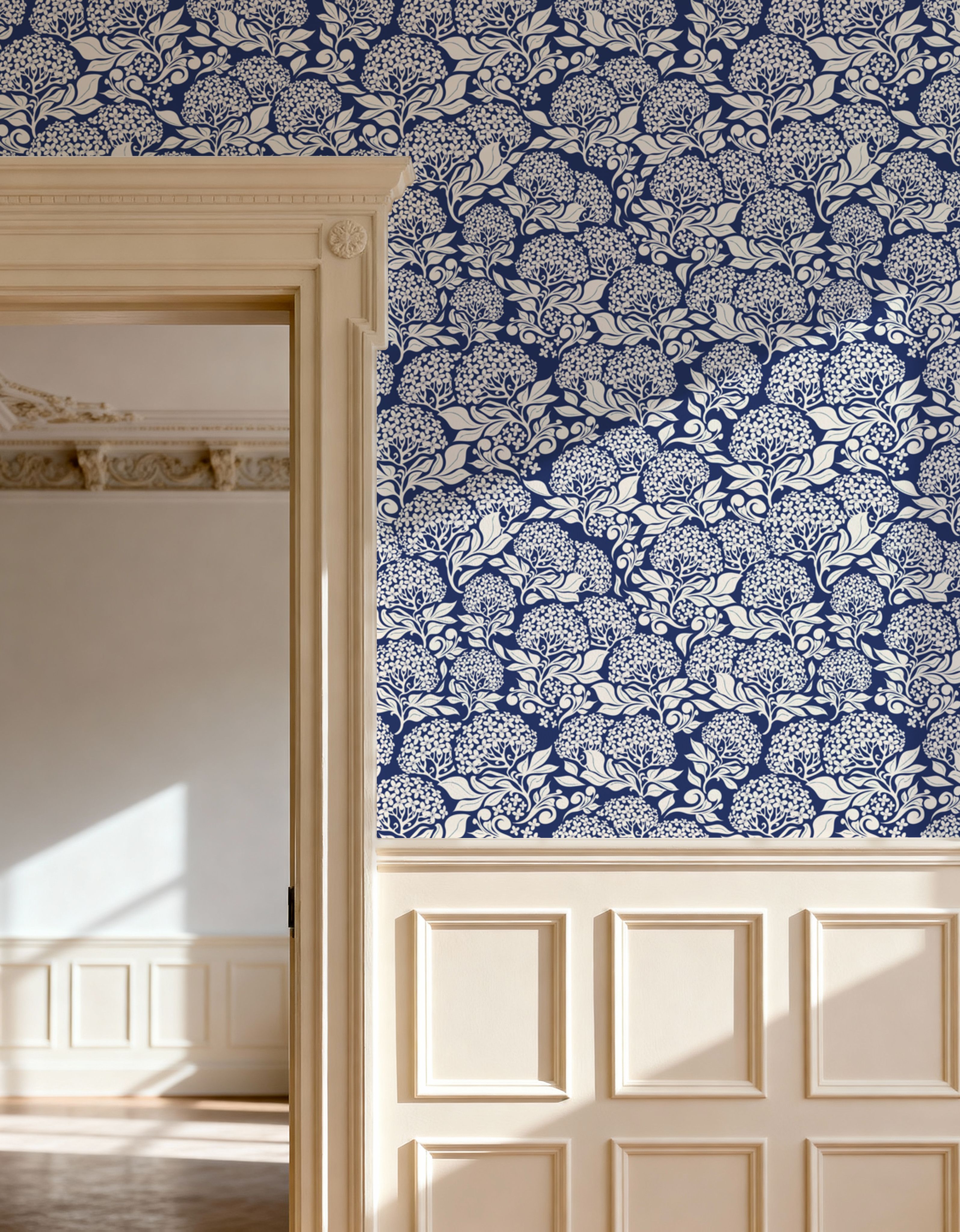Hydrangea, Navy