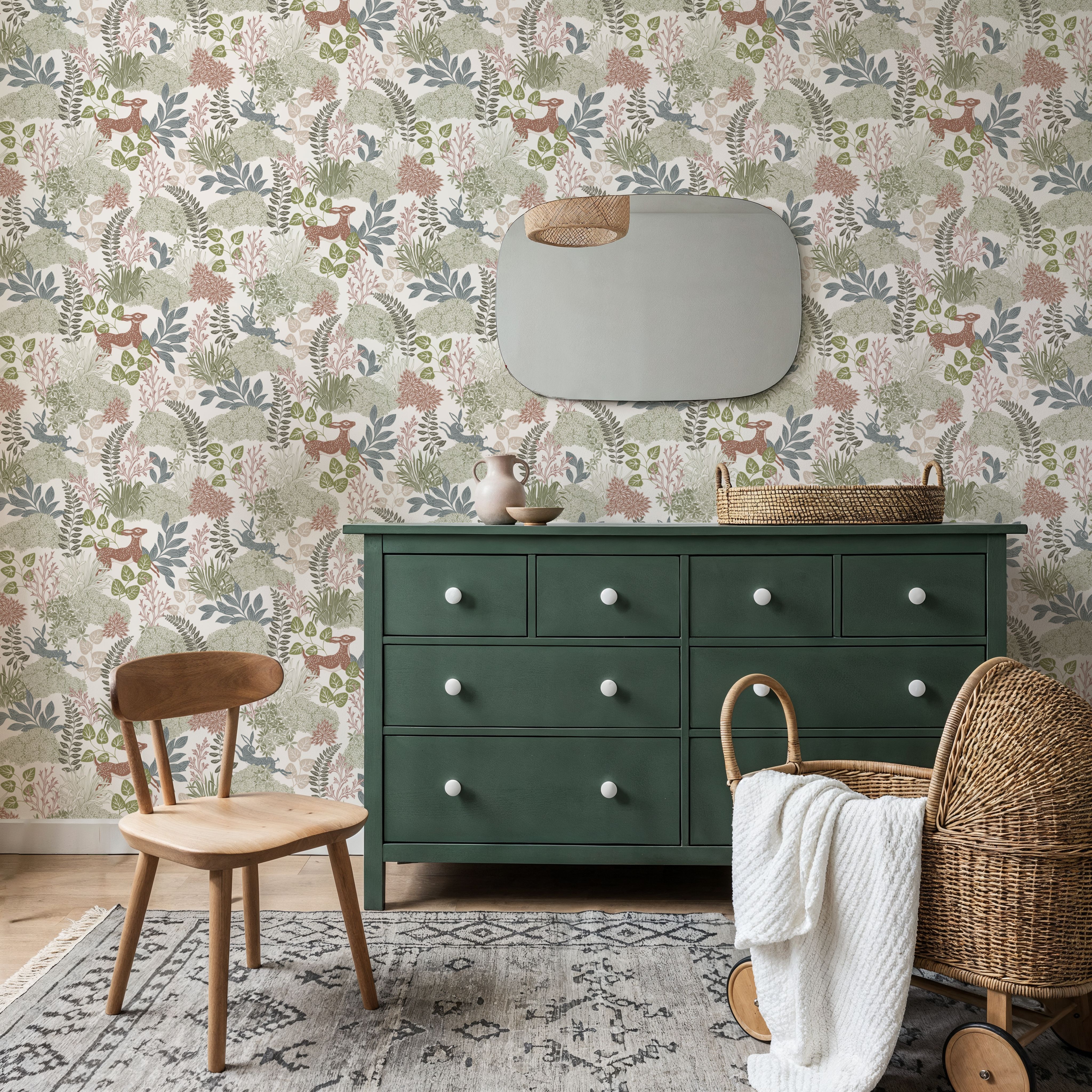 Wild and Free Pattern, Eggshell