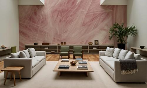 Deep Pink Feathers