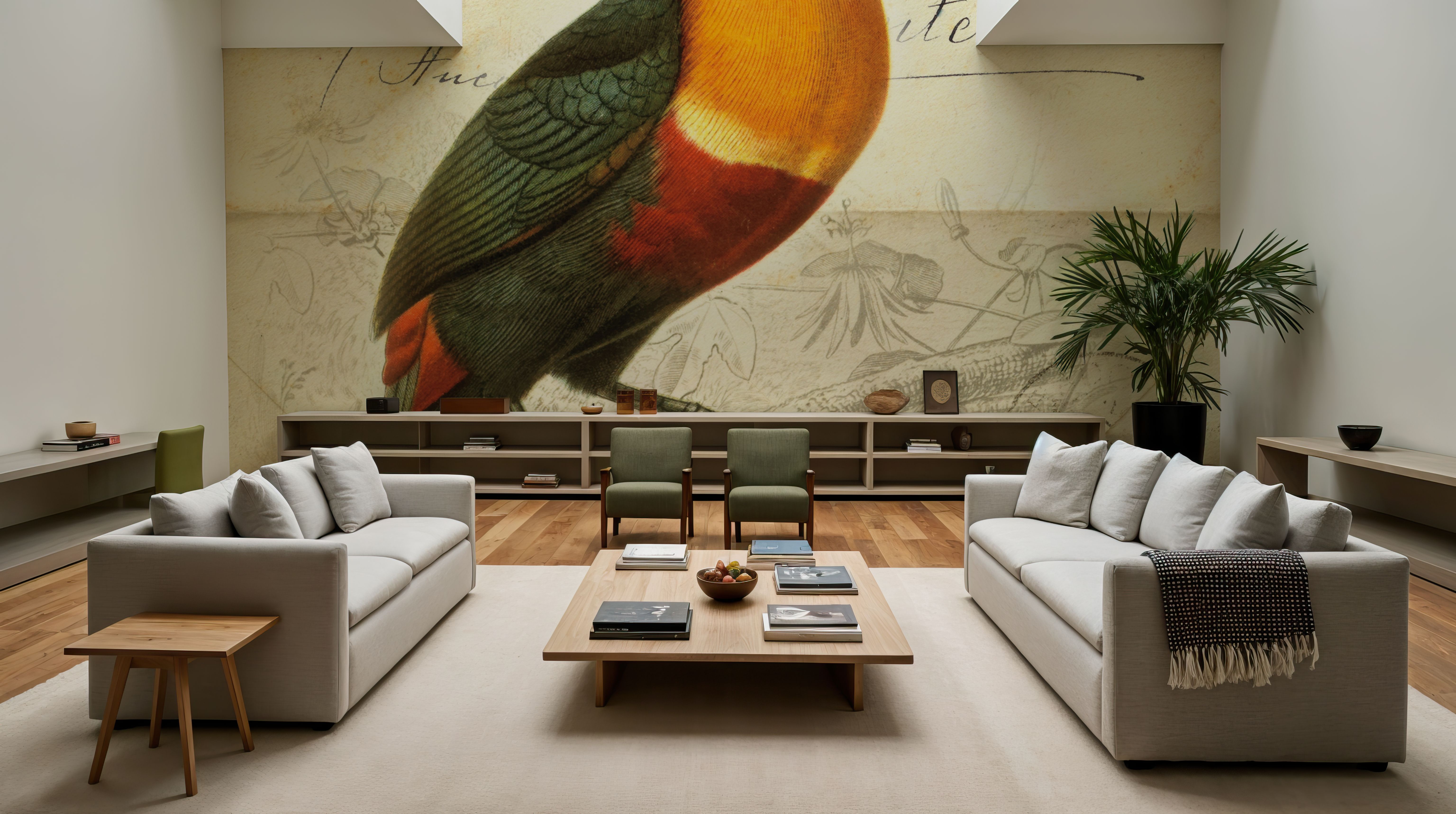 Pretty Bird I, Wallpaper