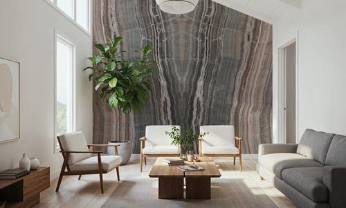 Onyx Mirage Bookmatched, Dusty Terracotta