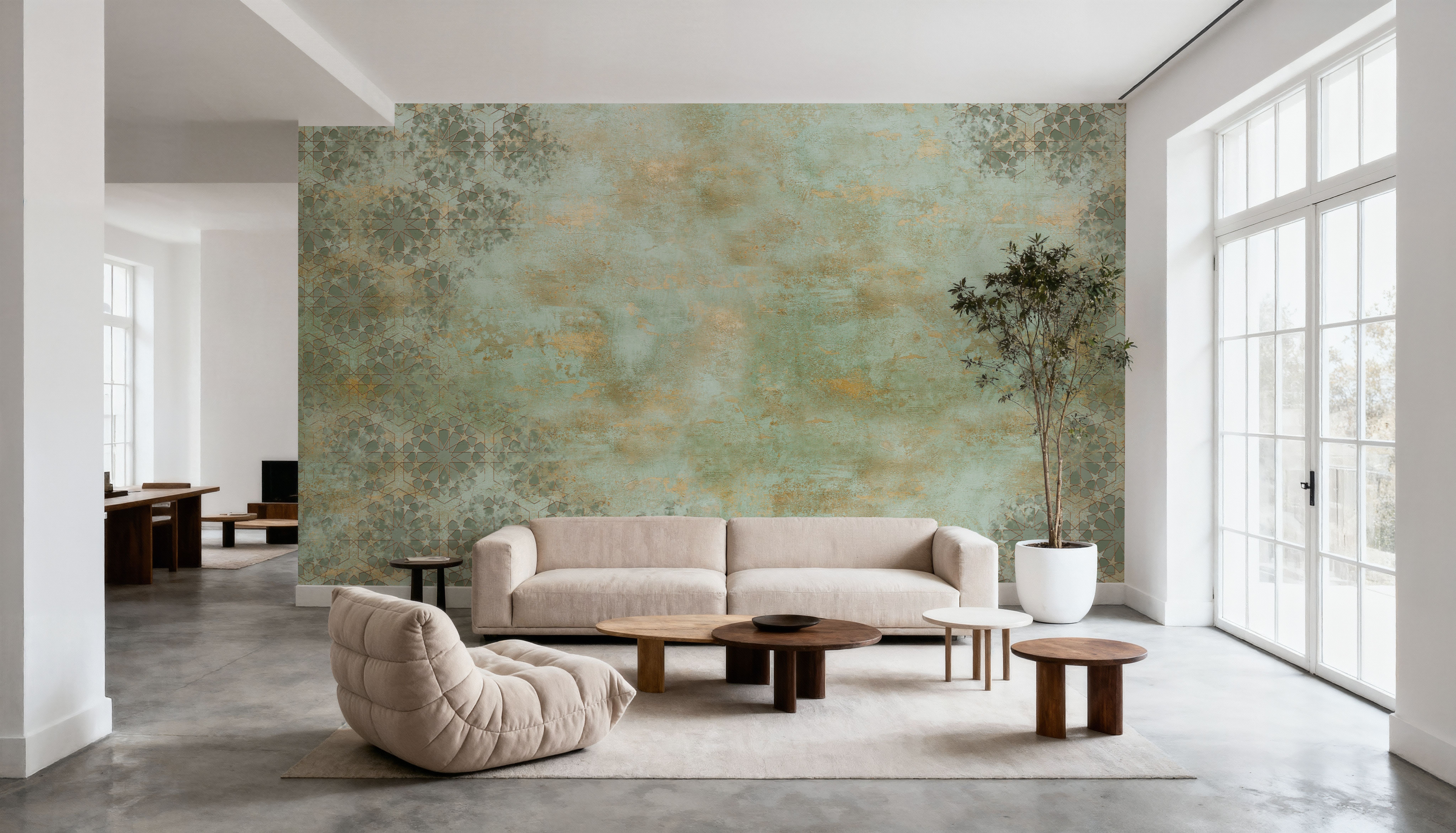 Fresco Home, Wallpaper