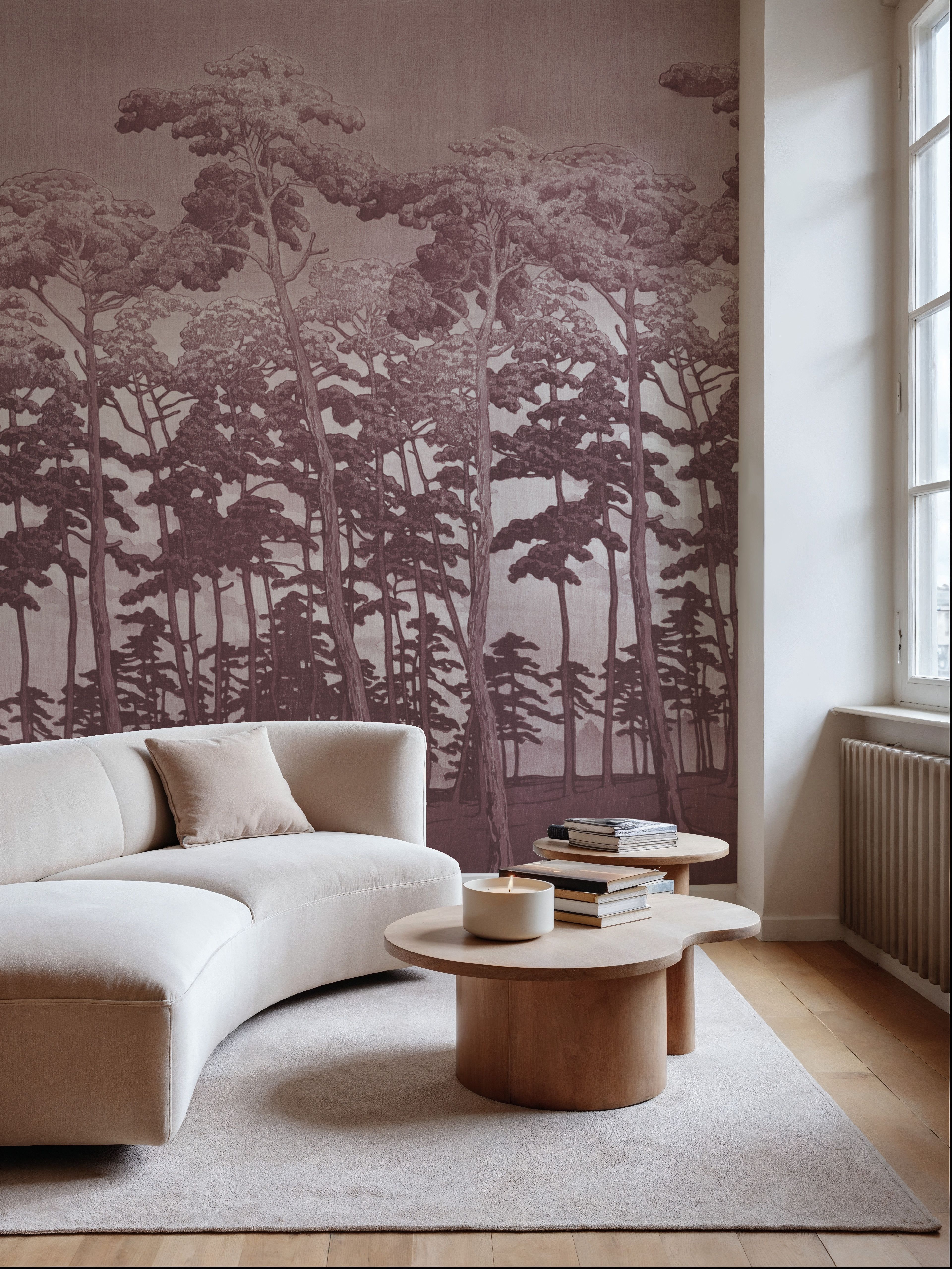 Tranquil Pinescape, Dusty Wine