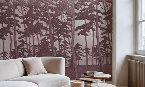 Tranquil Pinescape, Dusty Wine