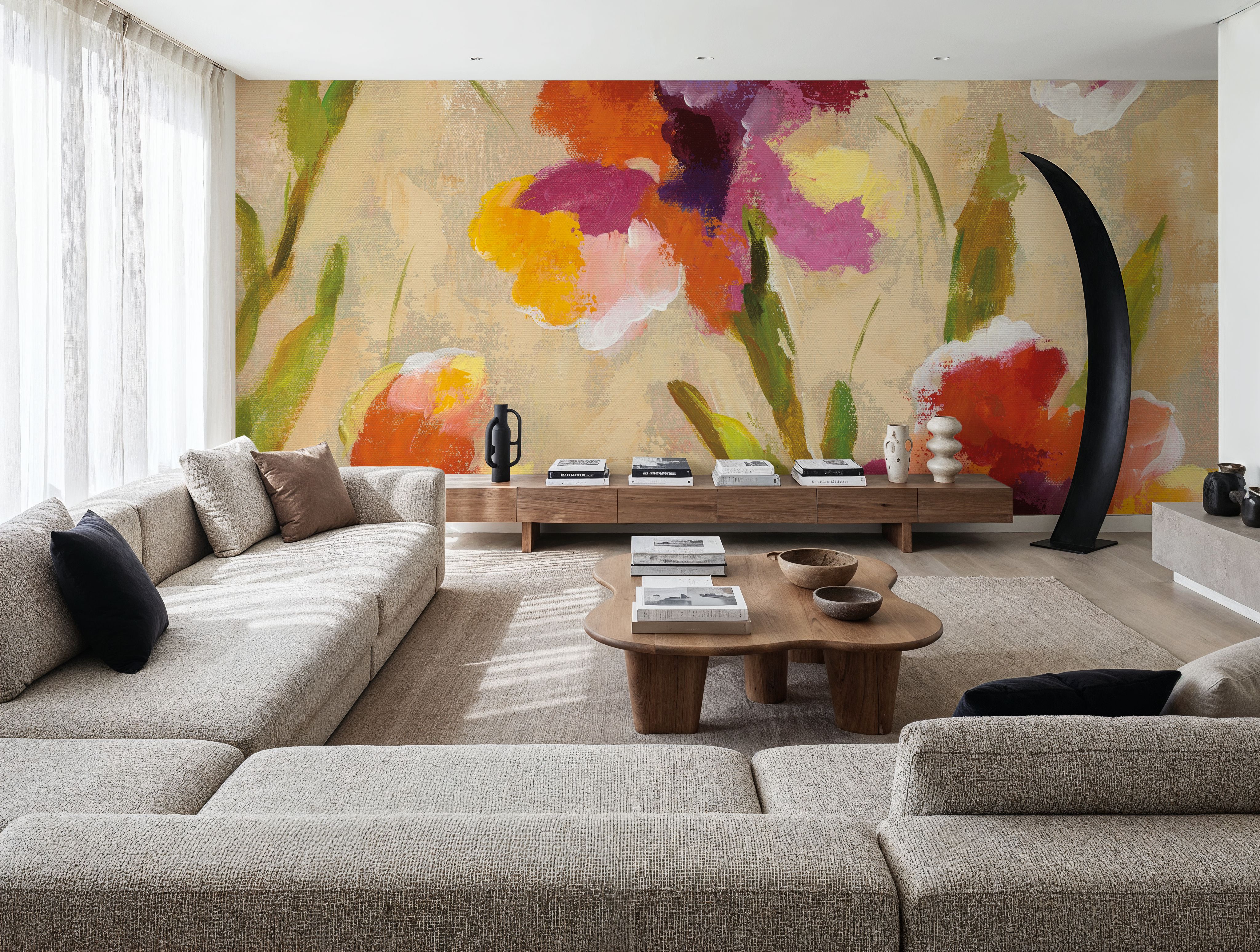 Bold Bright Flowers III